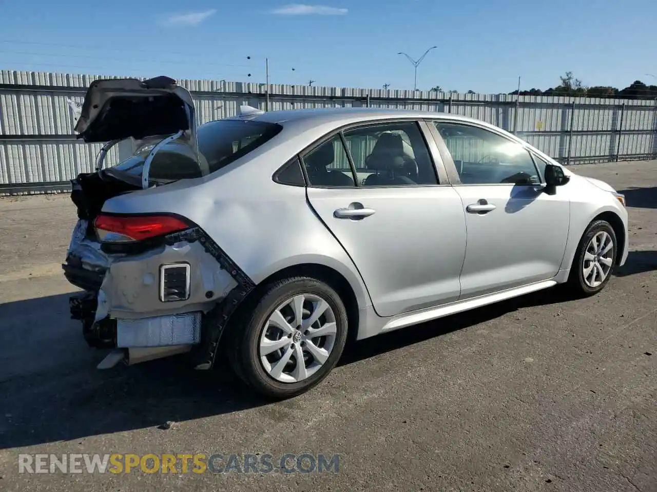 3 Photograph of a damaged car JTDEPMAE0MJ185220 TOYOTA COROLLA 2021