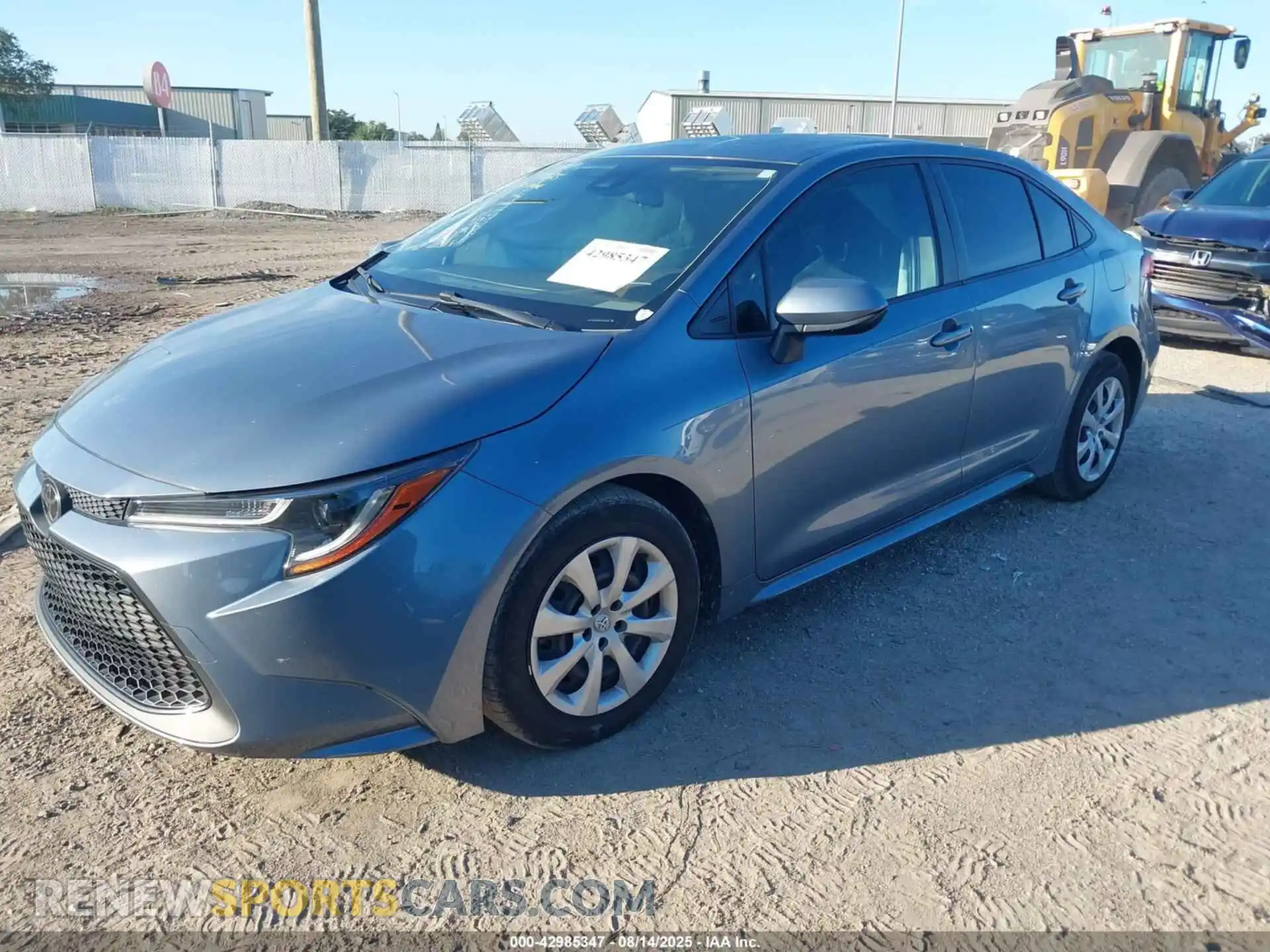2 Photograph of a damaged car JTDEPMAE0MJ186691 TOYOTA COROLLA 2021