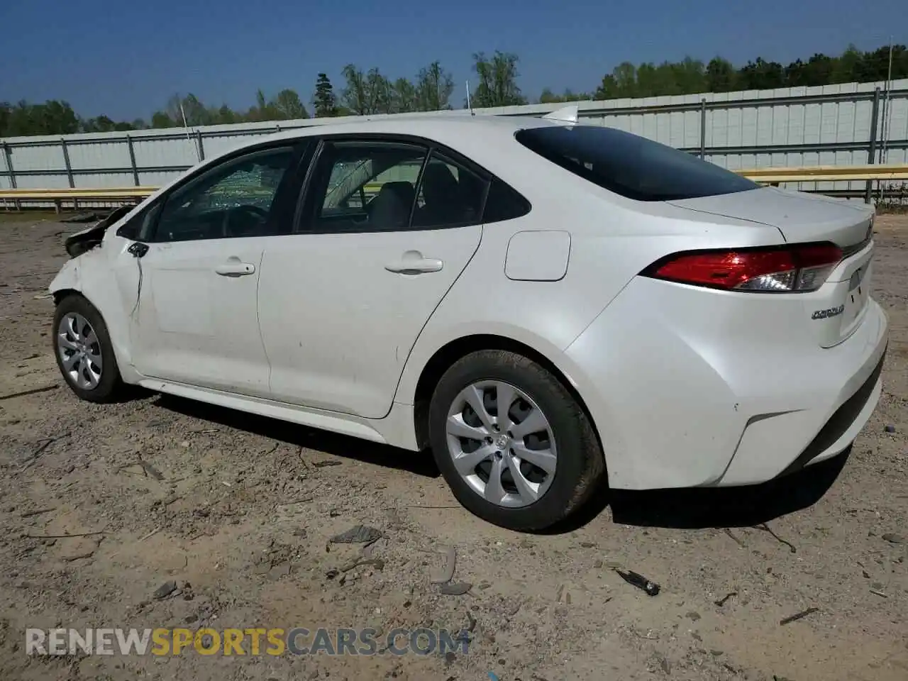 2 Photograph of a damaged car JTDEPMAE0MJ186898 TOYOTA COROLLA 2021