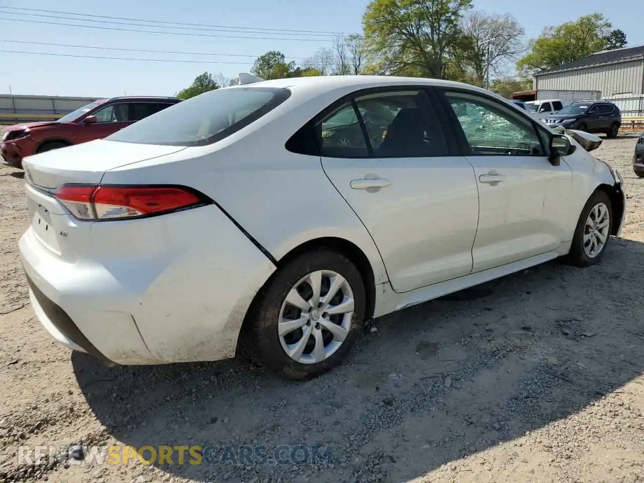 3 Photograph of a damaged car JTDEPMAE0MJ186898 TOYOTA COROLLA 2021