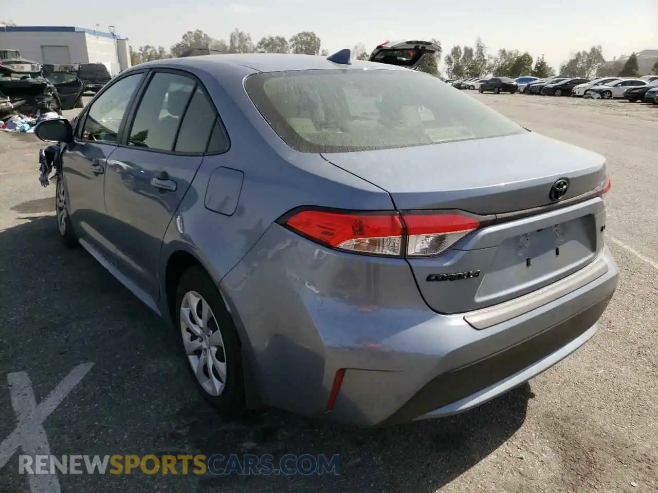 3 Photograph of a damaged car JTDEPMAE0MJ188098 TOYOTA COROLLA 2021