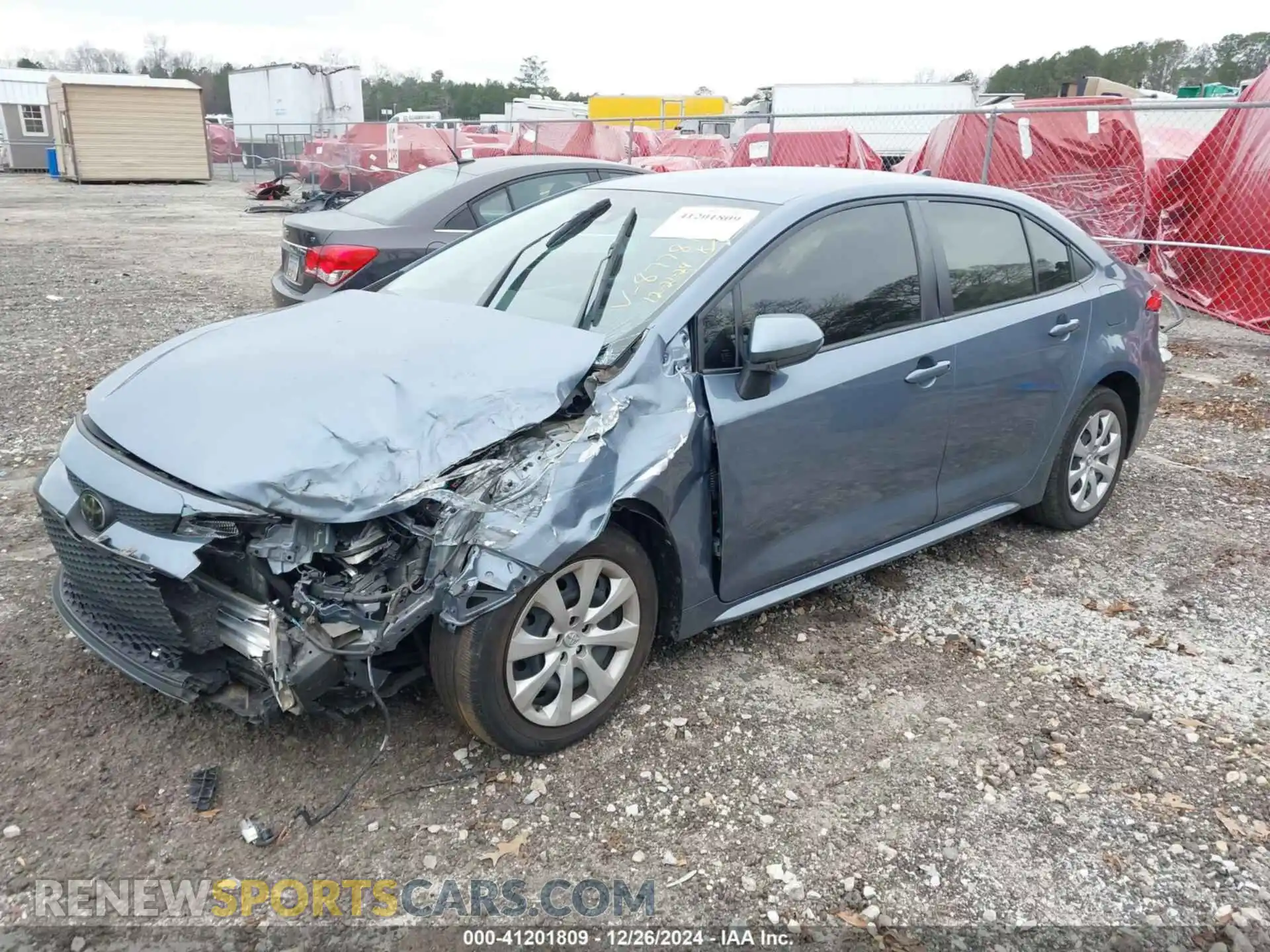2 Photograph of a damaged car JTDEPMAE0MJ188778 TOYOTA COROLLA 2021