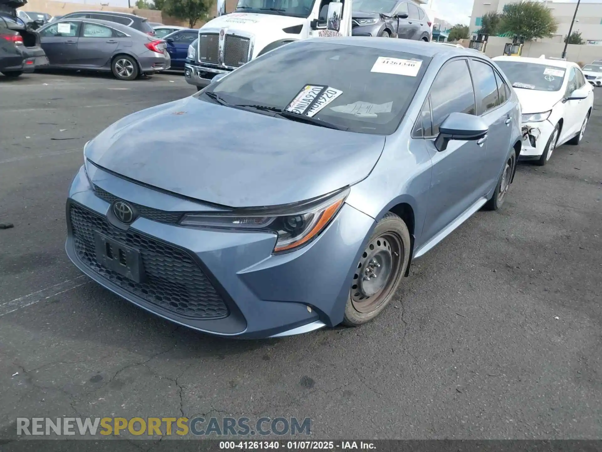 2 Photograph of a damaged car JTDEPMAE1MJ118836 TOYOTA COROLLA 2021