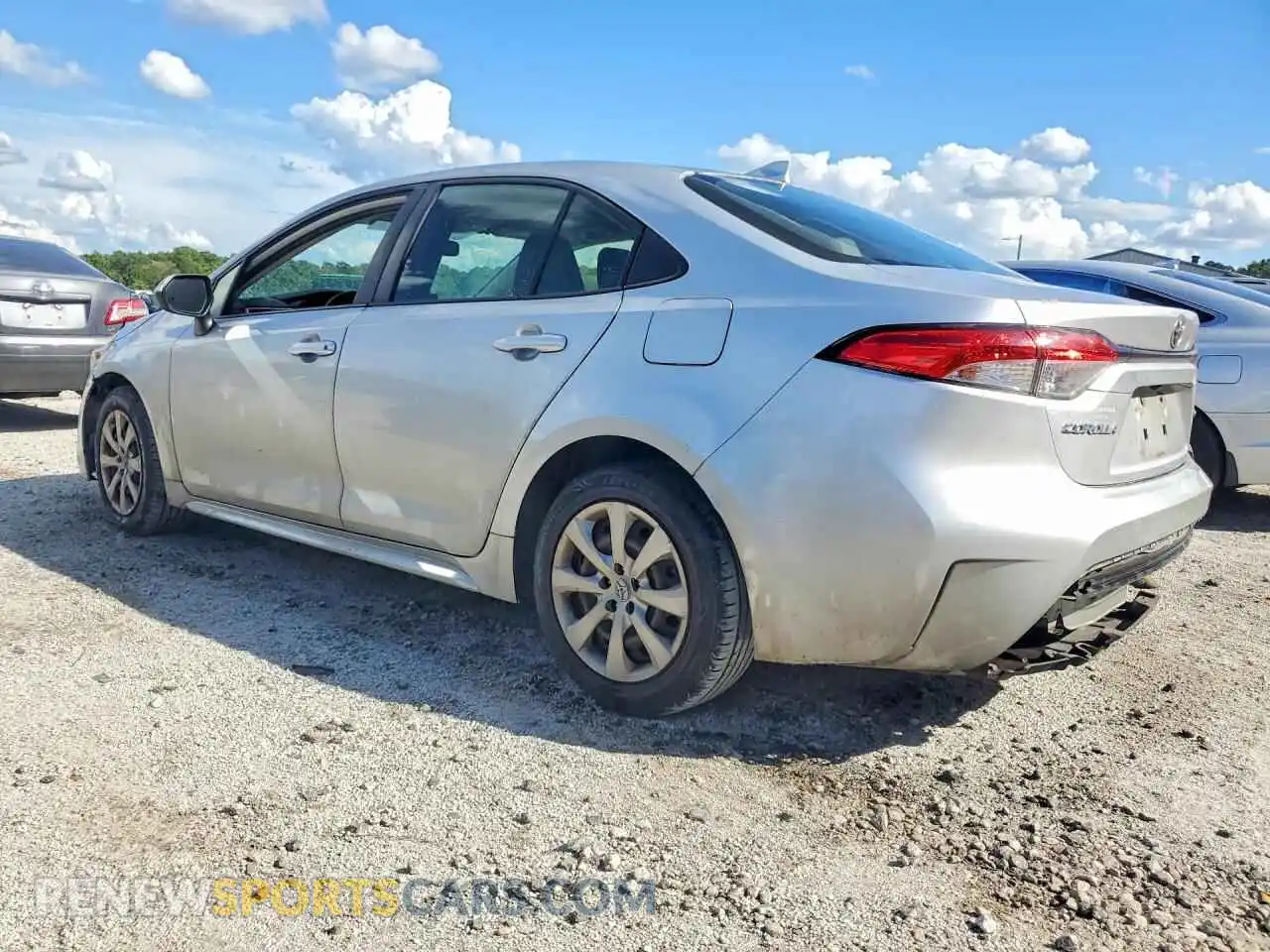 2 Photograph of a damaged car JTDEPMAE1MJ122823 TOYOTA COROLLA 2021