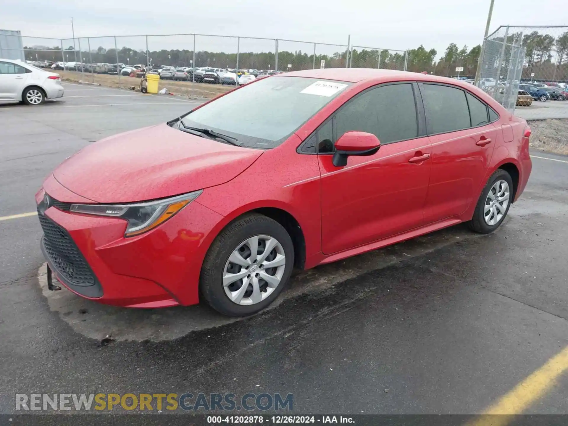 2 fotografías del automóvil dañado JTDEPMAE1MJ129724 TOYOTA COROLLA 2021