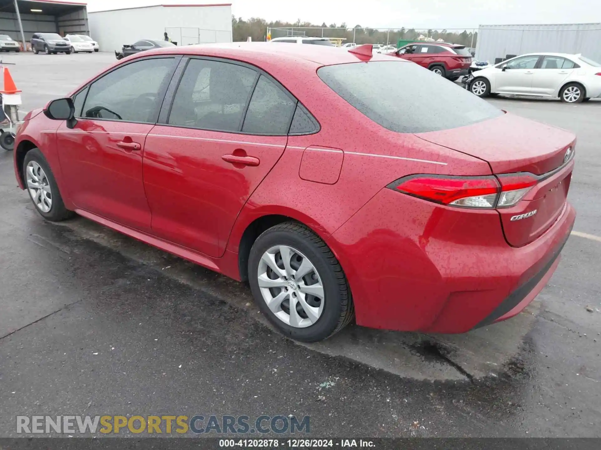 3 fotografías del automóvil dañado JTDEPMAE1MJ129724 TOYOTA COROLLA 2021