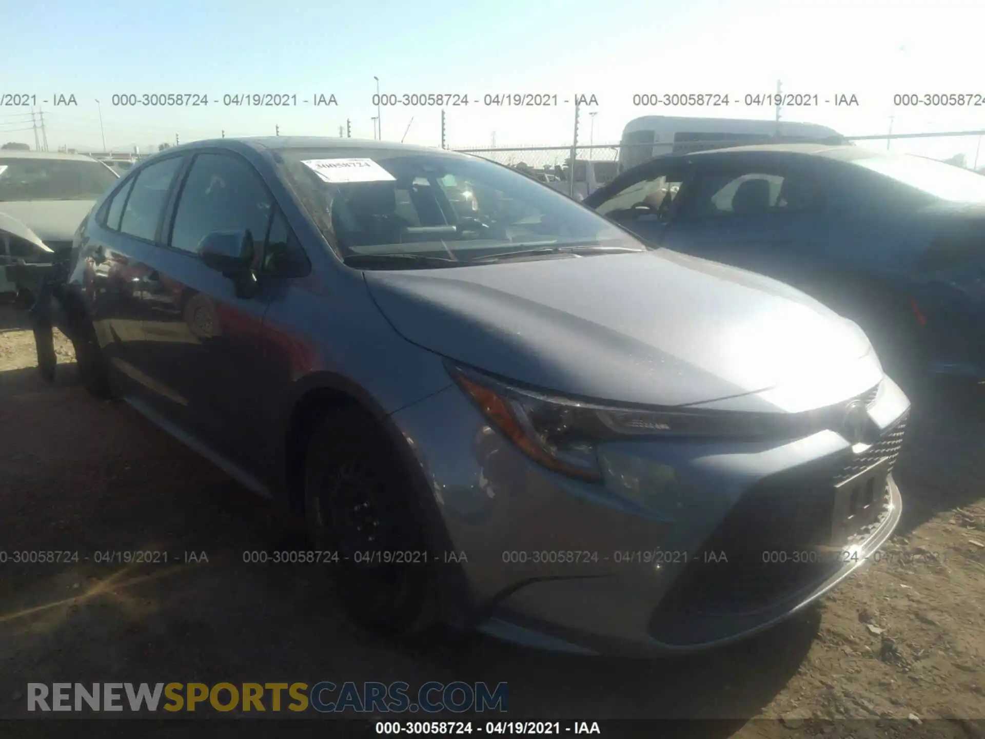 1 Фотография поврежденного автомобиля JTDEPMAE1MJ131151 TOYOTA COROLLA 2021