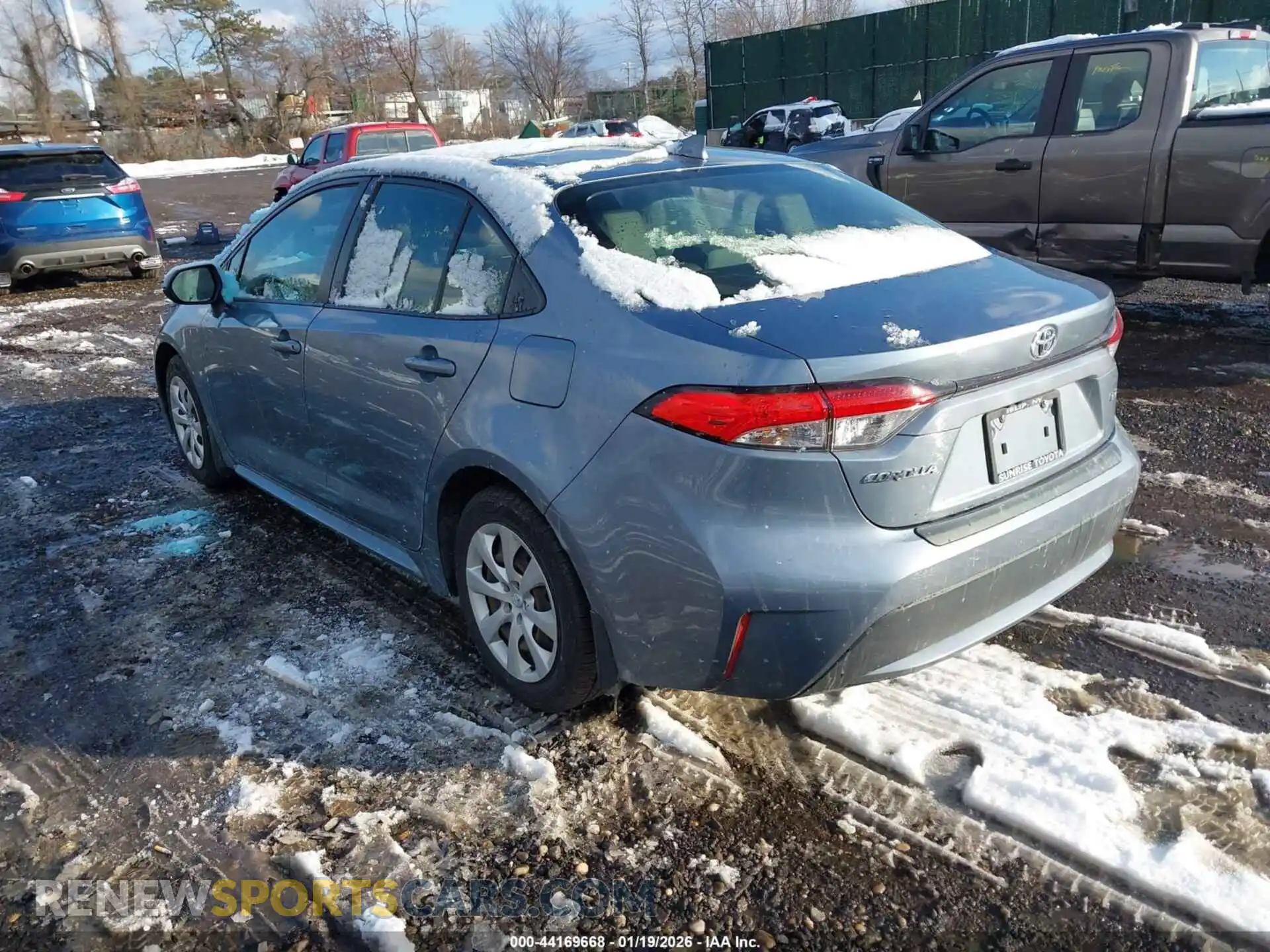 3 Photograph of a damaged car JTDEPMAE1MJ131568 TOYOTA COROLLA 2021
