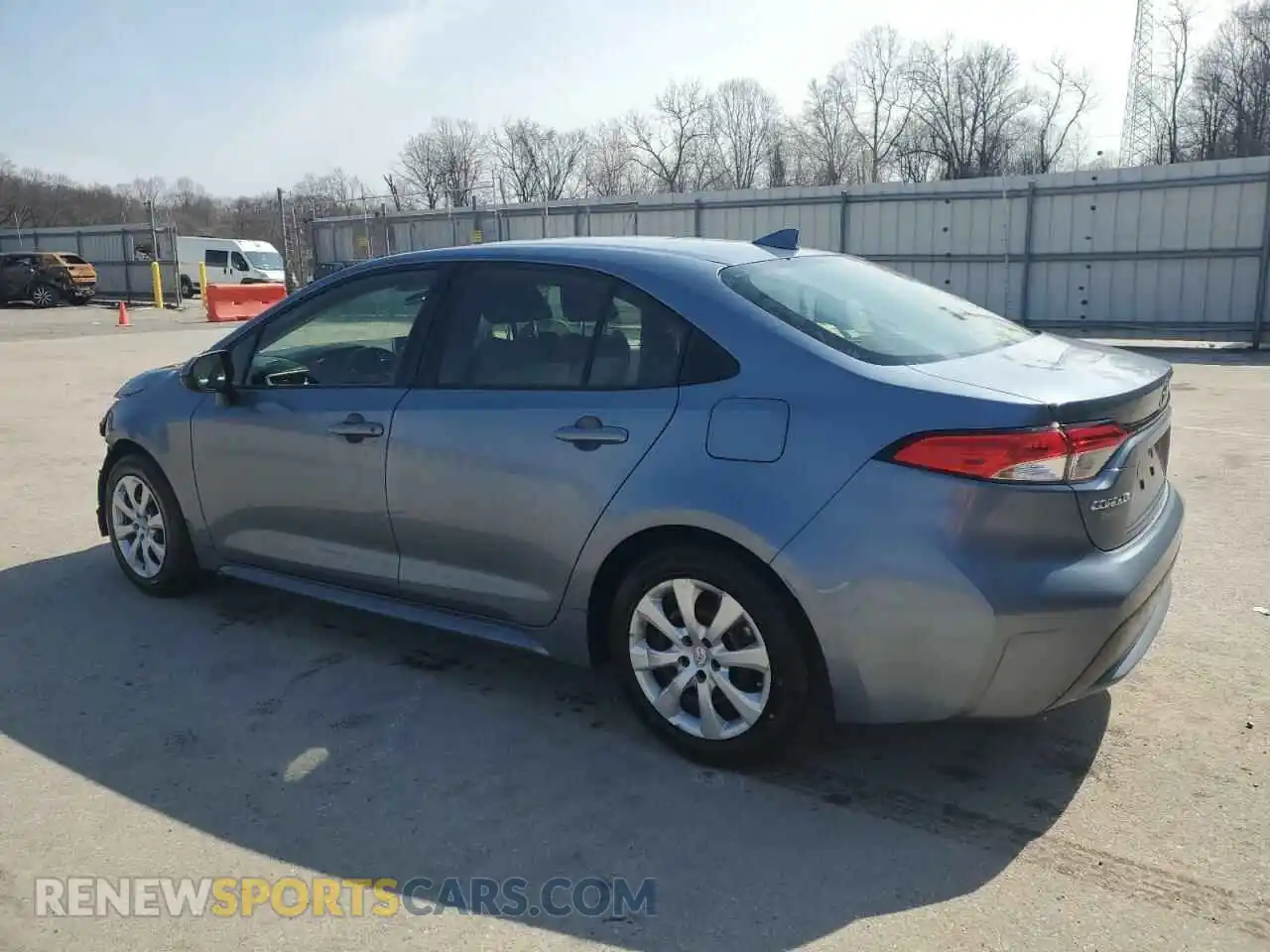 2 Photograph of a damaged car JTDEPMAE1MJ134003 TOYOTA COROLLA 2021