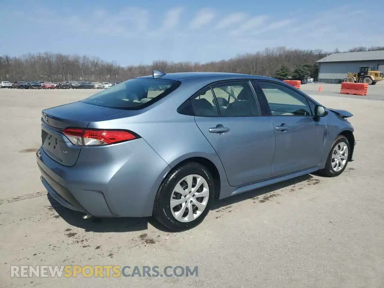 3 Photograph of a damaged car JTDEPMAE1MJ134003 TOYOTA COROLLA 2021
