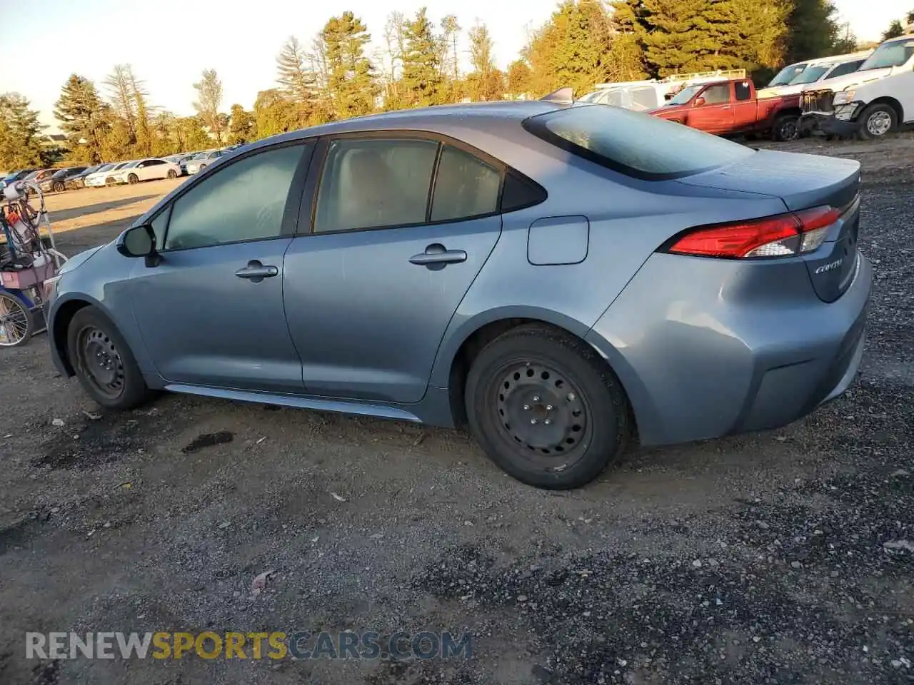 2 Photograph of a damaged car JTDEPMAE1MJ144336 TOYOTA COROLLA 2021