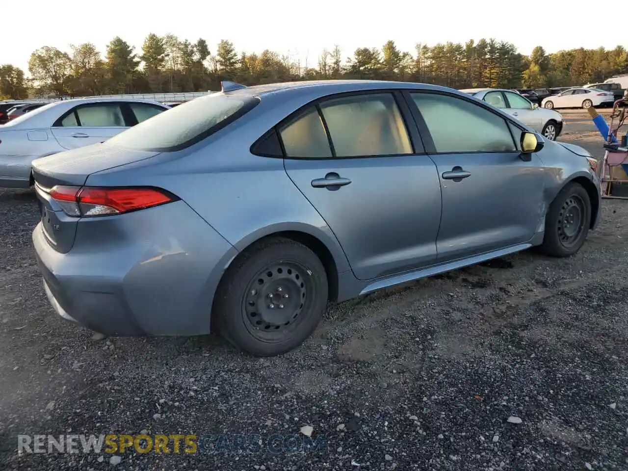 3 Photograph of a damaged car JTDEPMAE1MJ144336 TOYOTA COROLLA 2021