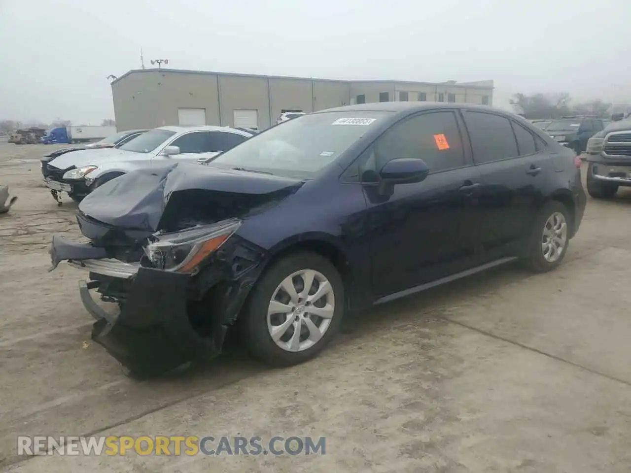 1 Photograph of a damaged car JTDEPMAE1MJ149780 TOYOTA COROLLA 2021