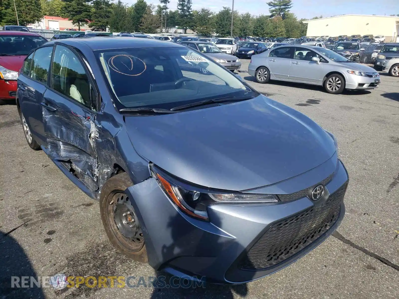 1 fotografías del automóvil dañado JTDEPMAE1MJ152940 TOYOTA COROLLA 2021
