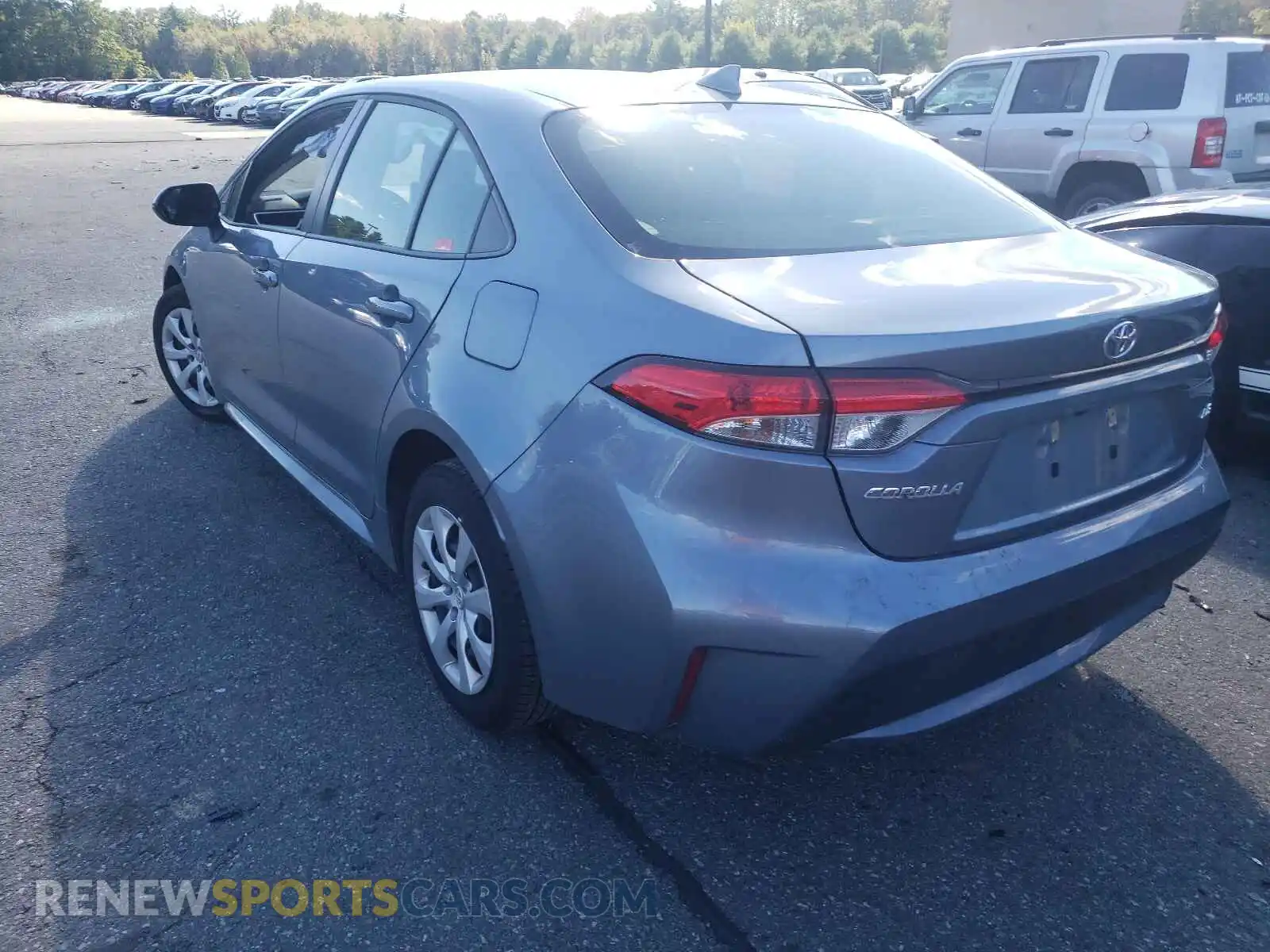 3 fotografías del automóvil dañado JTDEPMAE1MJ152940 TOYOTA COROLLA 2021