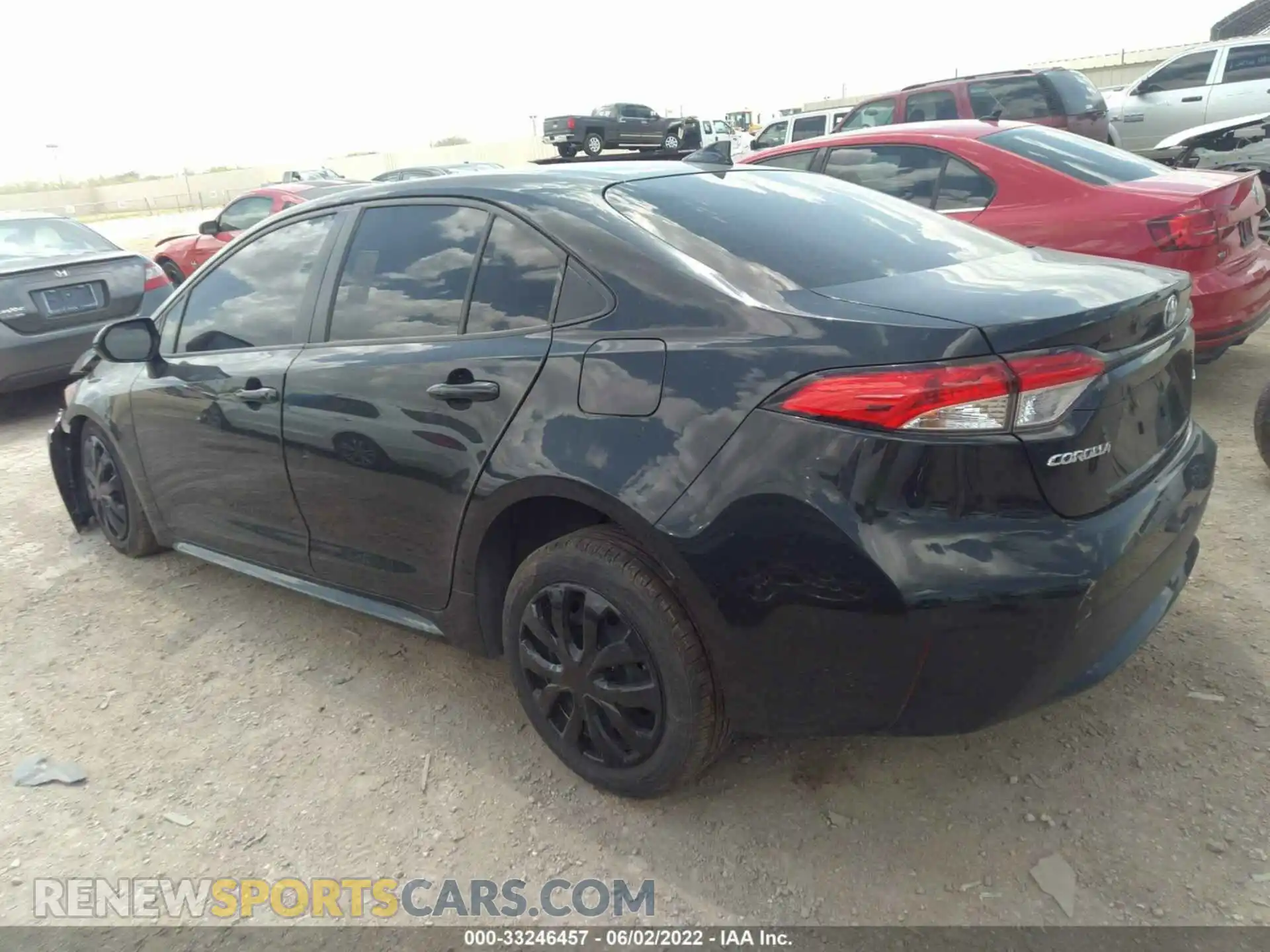 3 Photograph of a damaged car JTDEPMAE1MJ153246 TOYOTA COROLLA 2021