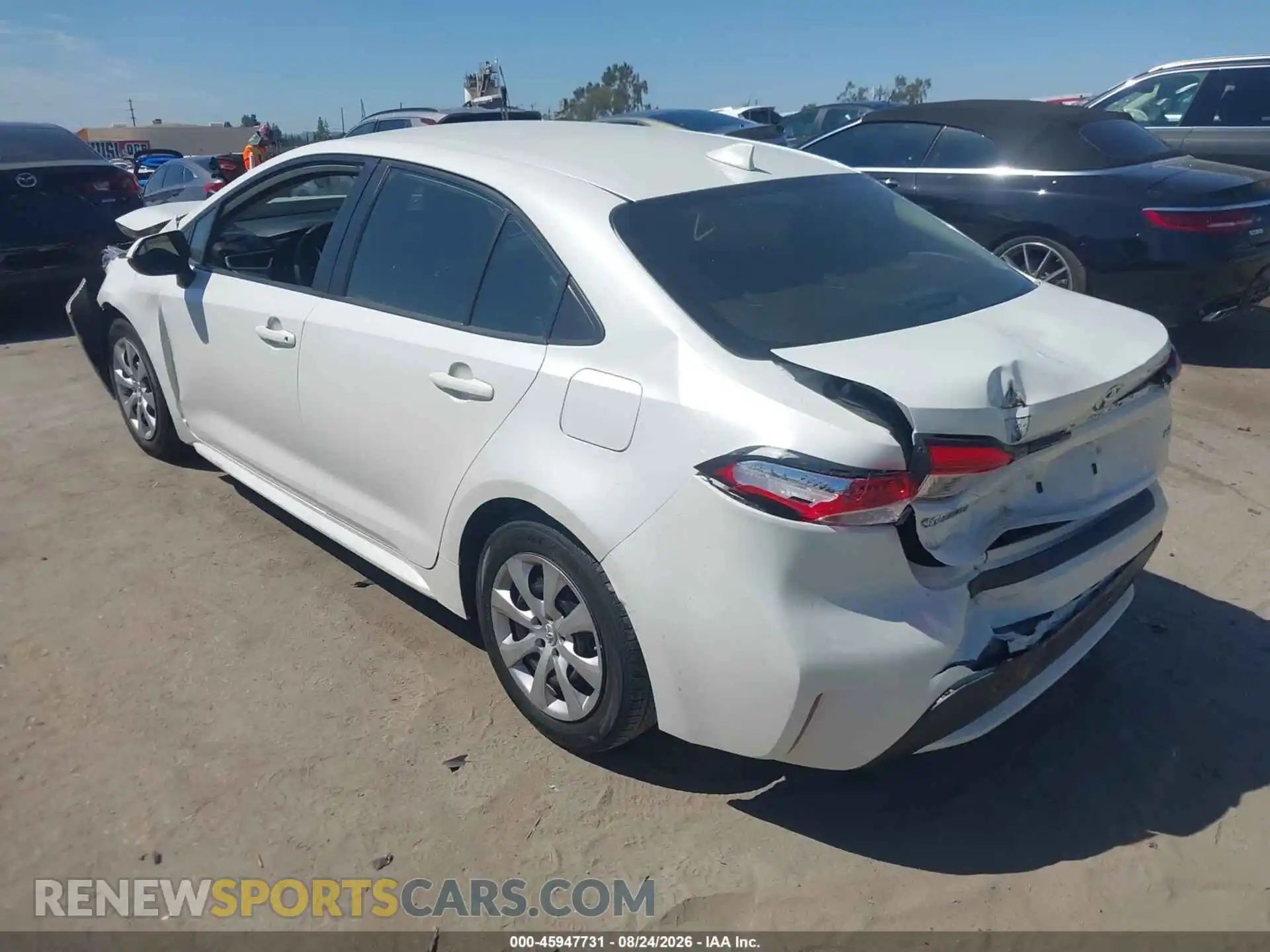 3 Фотография поврежденного автомобиля JTDEPMAE1MJ155658 TOYOTA COROLLA 2021