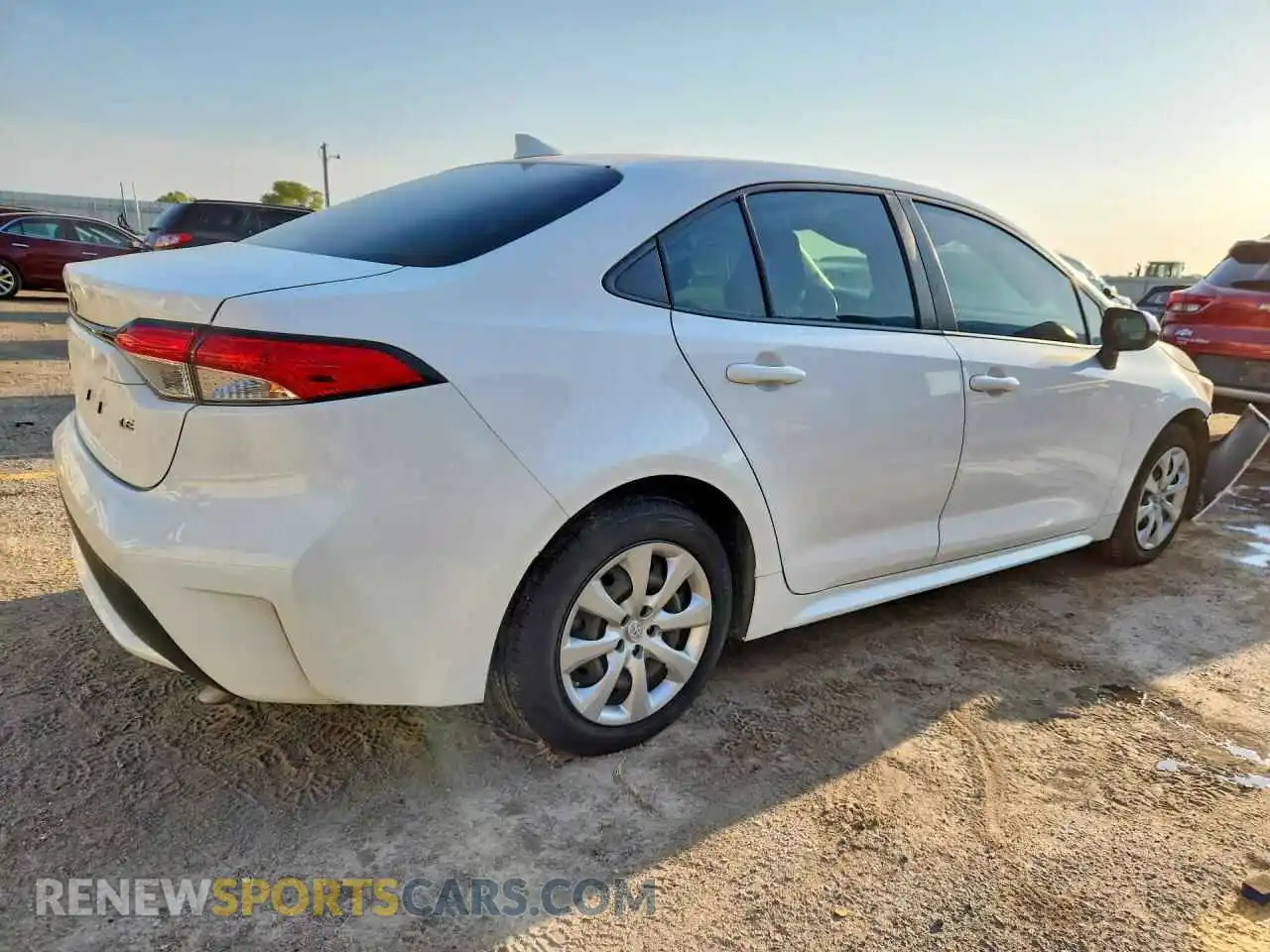 3 Photograph of a damaged car JTDEPMAE1MJ159256 TOYOTA COROLLA 2021