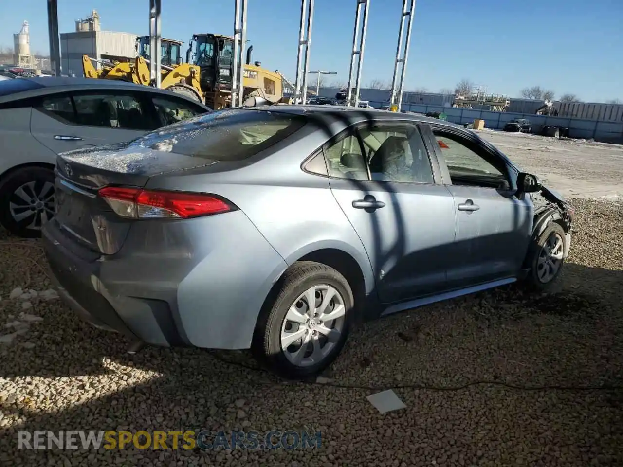 3 Photograph of a damaged car JTDEPMAE1MJ170032 TOYOTA COROLLA 2021