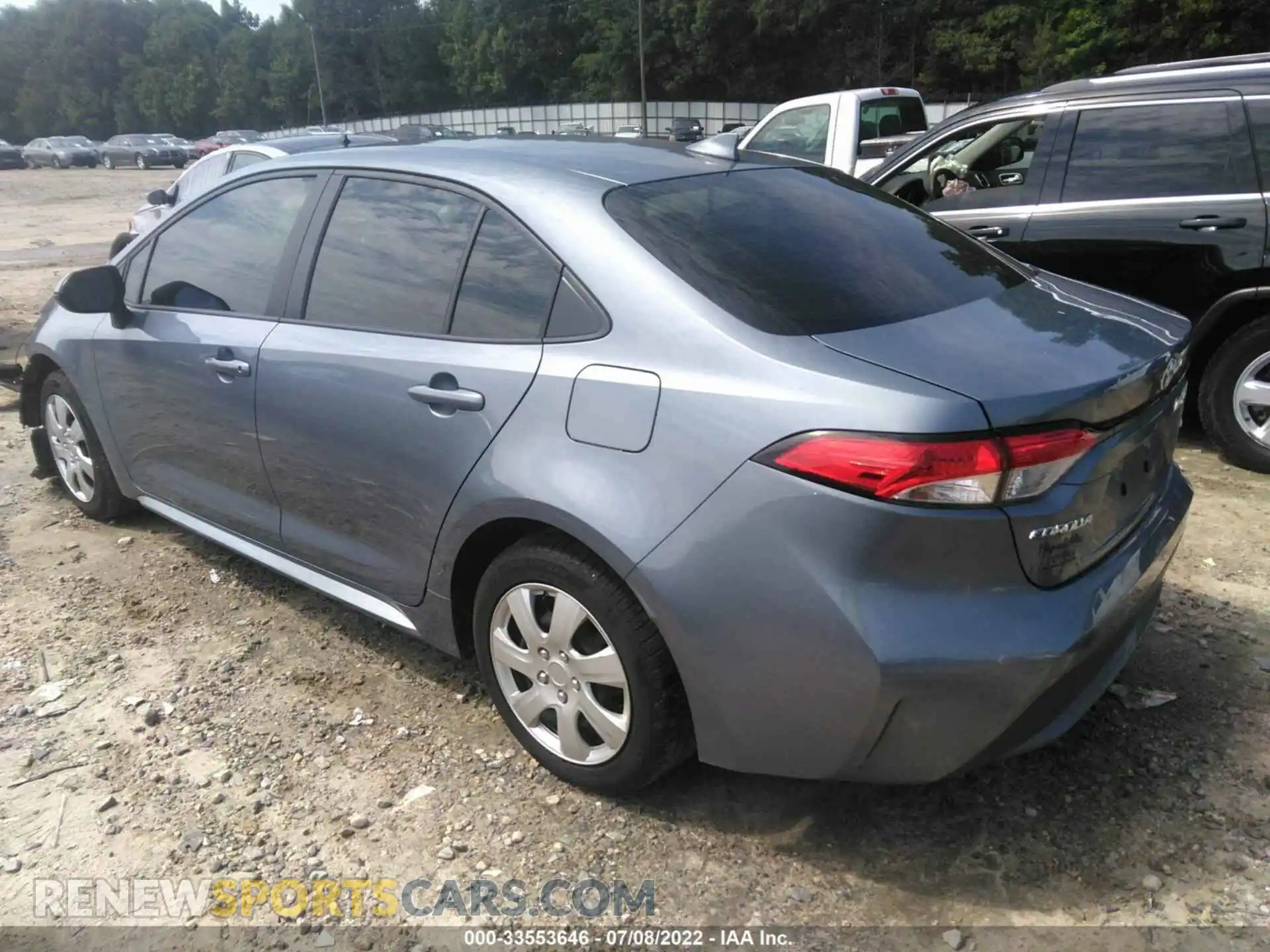 3 Photograph of a damaged car JTDEPMAE1MJ175957 TOYOTA COROLLA 2021