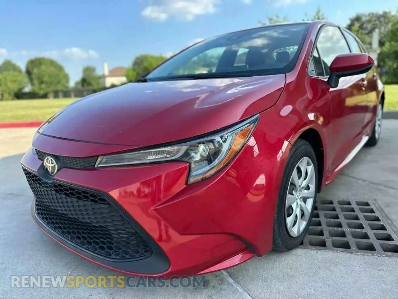 2 Photograph of a damaged car JTDEPMAE1MJ181614 TOYOTA COROLLA 2021