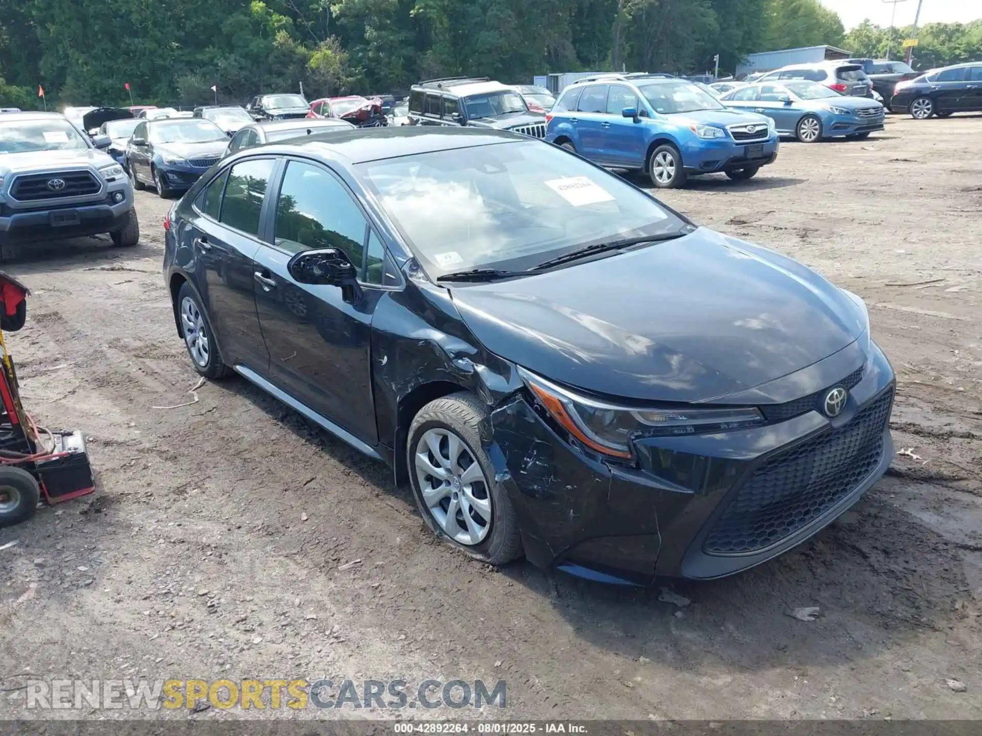 1 Photograph of a damaged car JTDEPMAE1MJ185260 TOYOTA COROLLA 2021