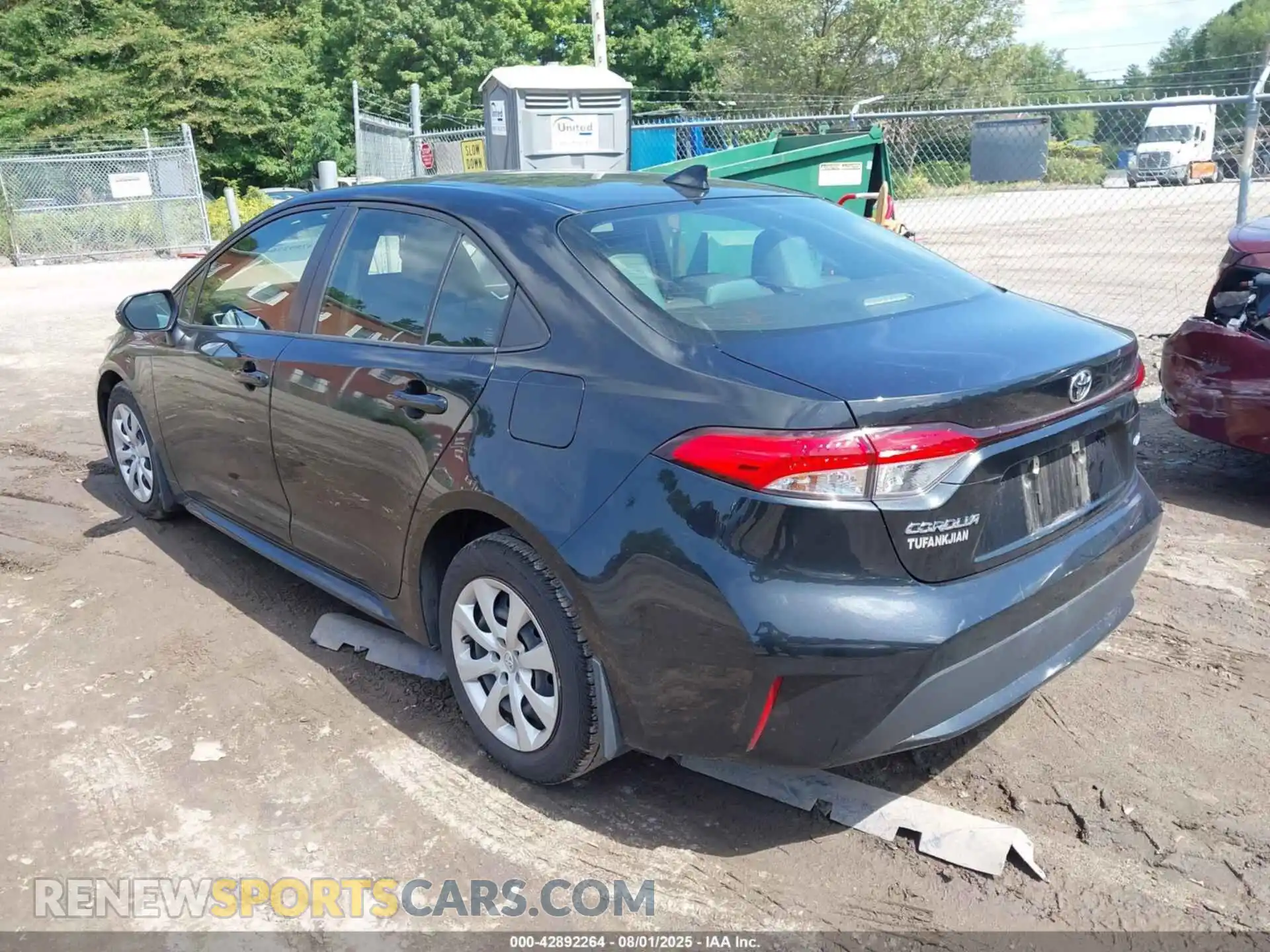 3 Photograph of a damaged car JTDEPMAE1MJ185260 TOYOTA COROLLA 2021