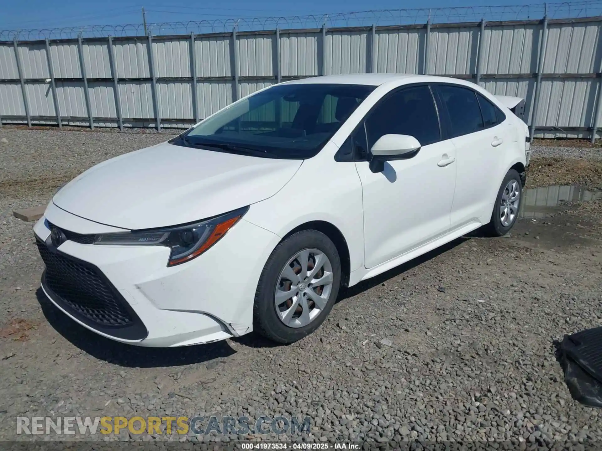 2 Photograph of a damaged car JTDEPMAE1MJ188126 TOYOTA COROLLA 2021