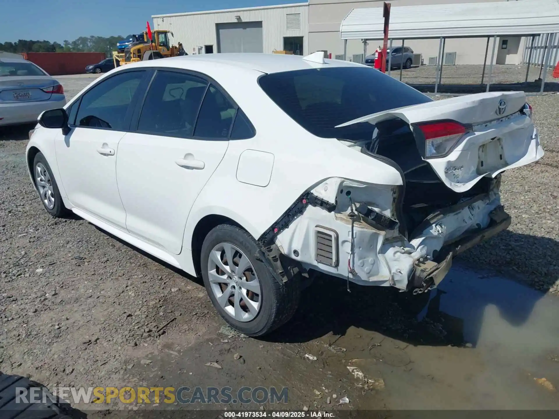 3 Photograph of a damaged car JTDEPMAE1MJ188126 TOYOTA COROLLA 2021