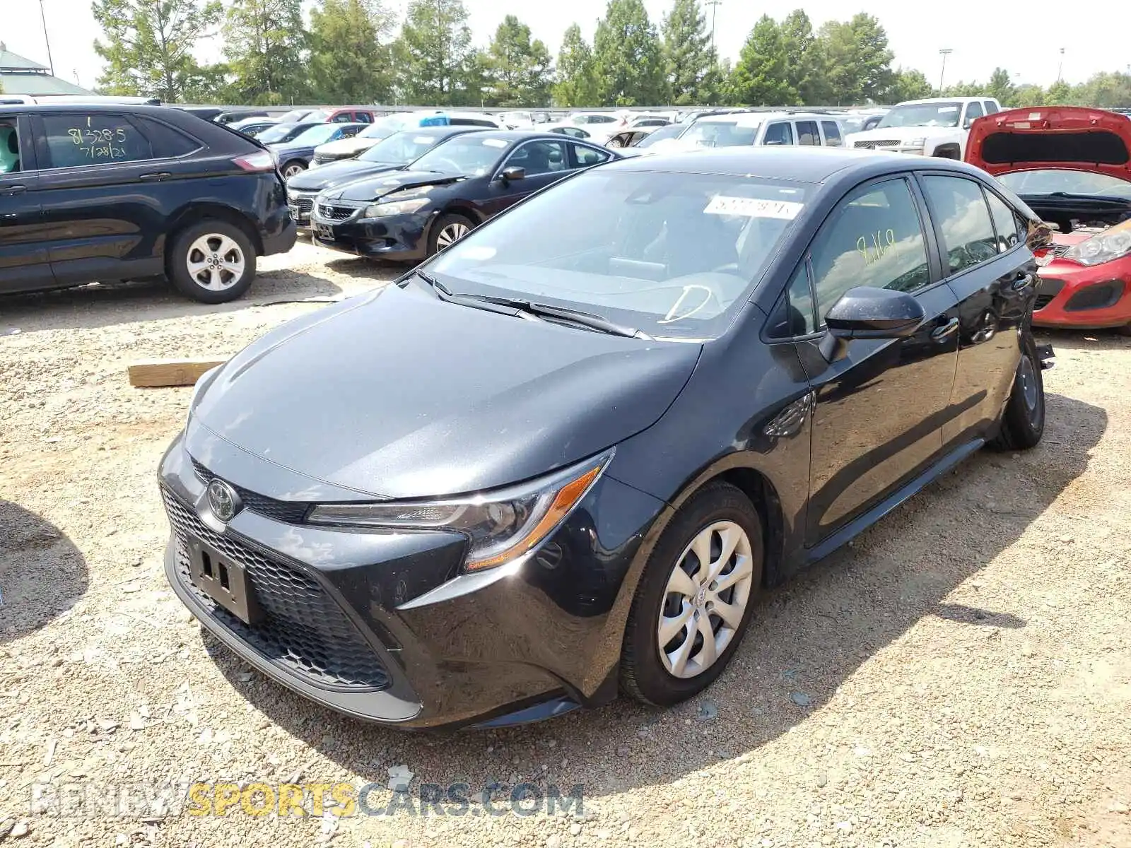 2 Photograph of a damaged car JTDEPMAE2MJ119221 TOYOTA COROLLA 2021