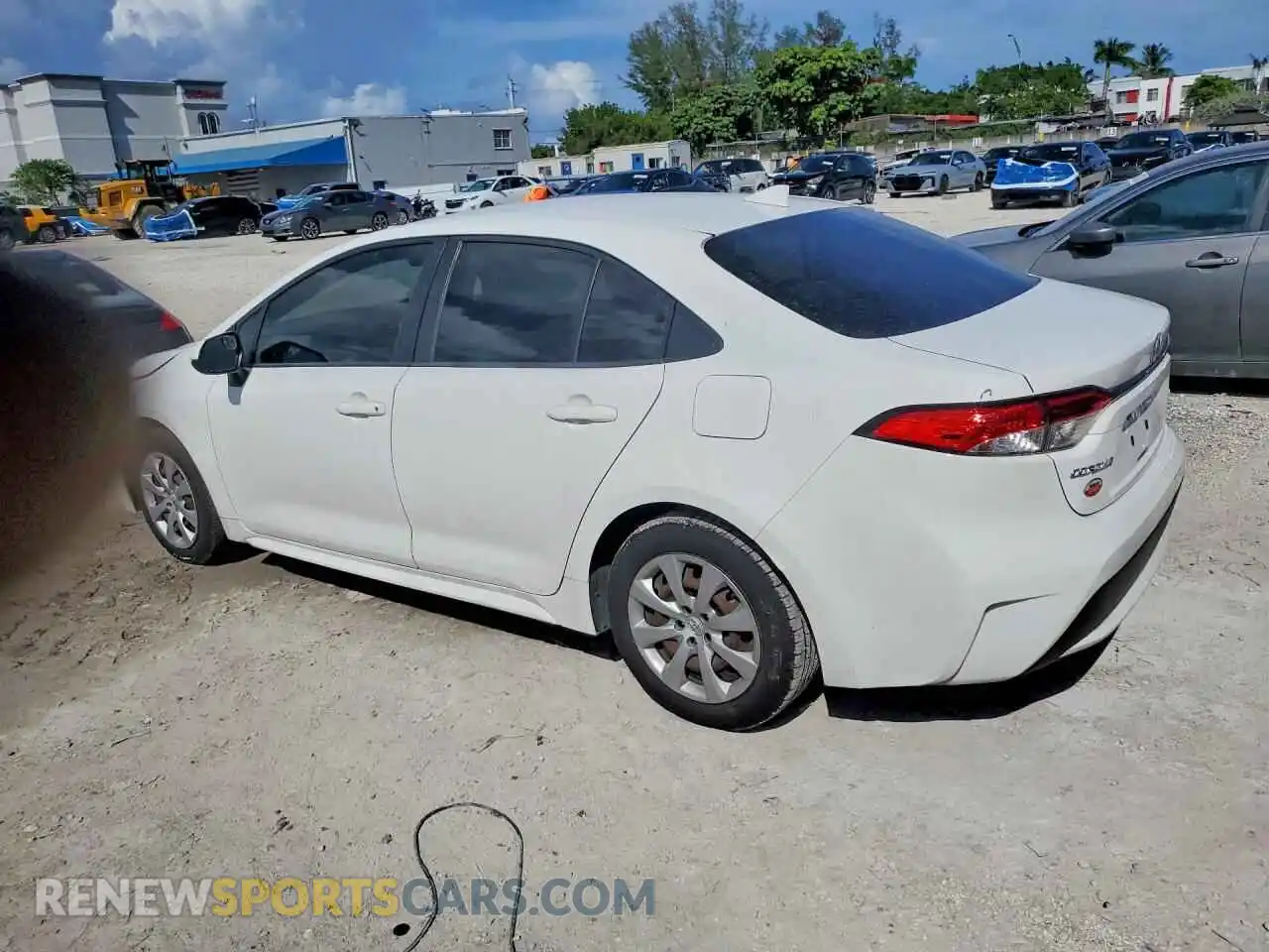 2 Photograph of a damaged car JTDEPMAE2MJ124953 TOYOTA COROLLA 2021