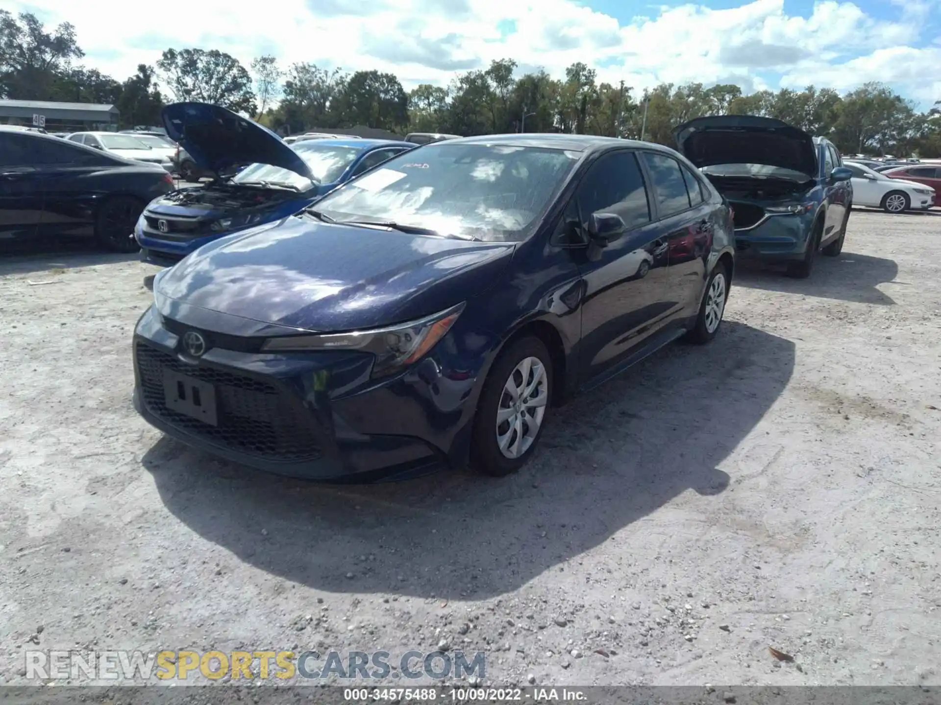 2 Photograph of a damaged car JTDEPMAE2MJ126993 TOYOTA COROLLA 2021