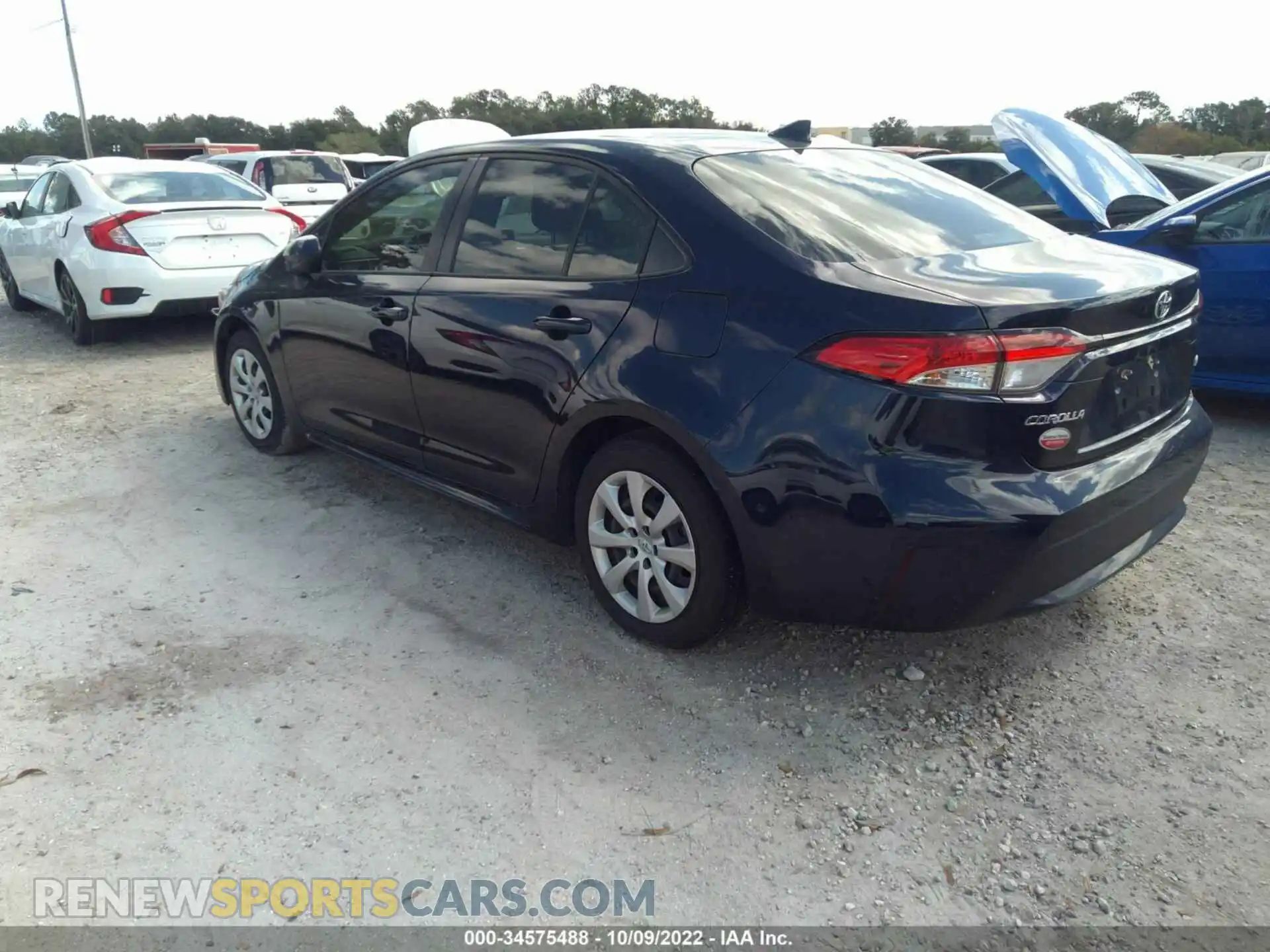 3 Photograph of a damaged car JTDEPMAE2MJ126993 TOYOTA COROLLA 2021