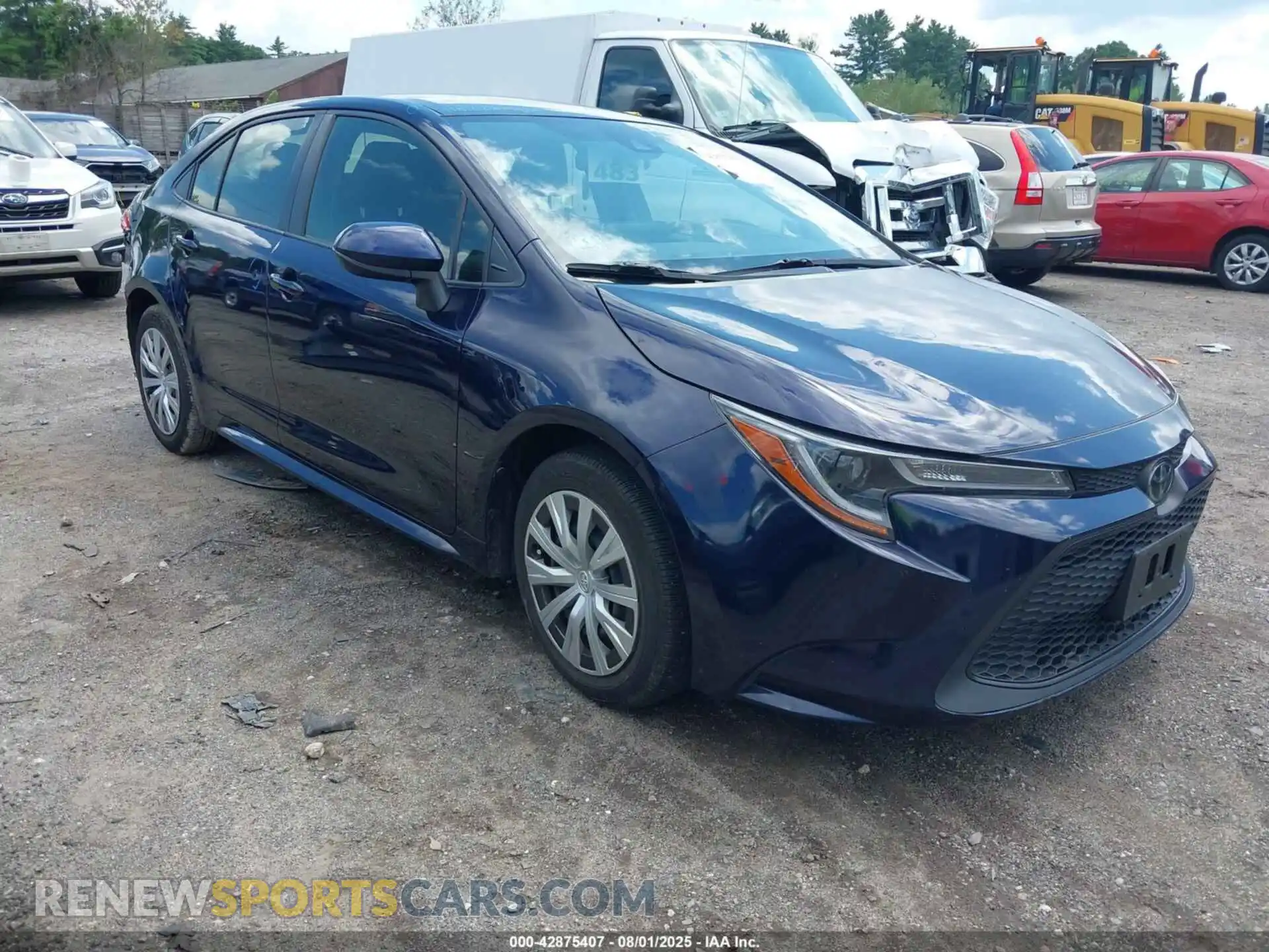 1 Photograph of a damaged car JTDEPMAE2MJ135595 TOYOTA COROLLA 2021