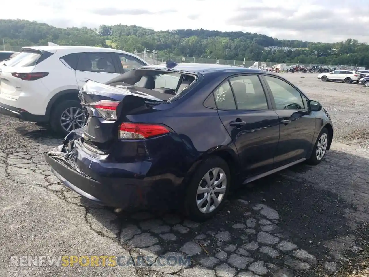 3 Photograph of a damaged car JTDEPMAE2MJ136021 TOYOTA COROLLA 2021