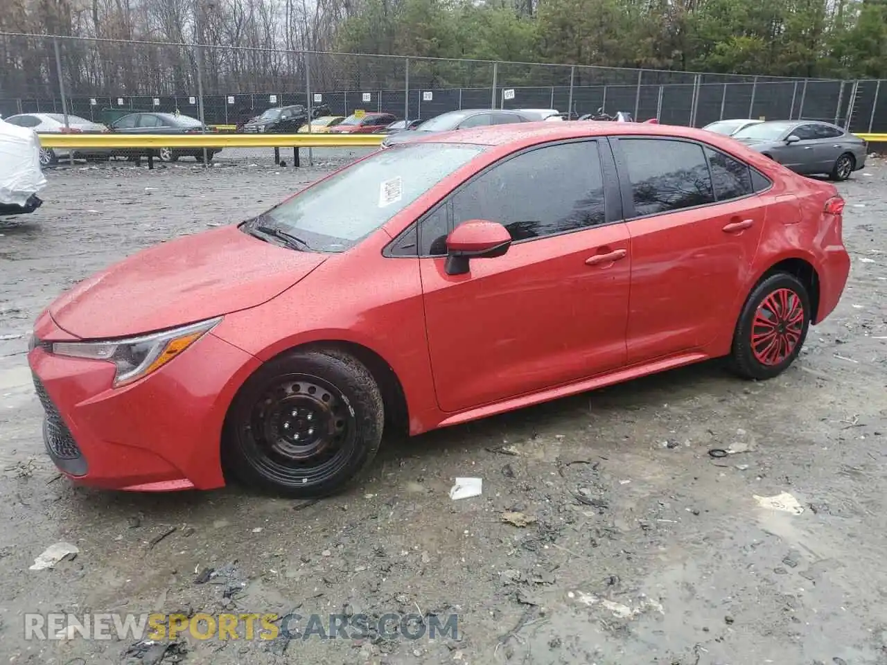 1 Photograph of a damaged car JTDEPMAE2MJ139940 TOYOTA COROLLA 2021