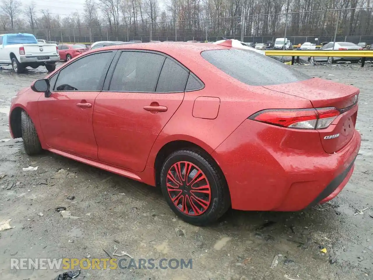 2 Photograph of a damaged car JTDEPMAE2MJ139940 TOYOTA COROLLA 2021