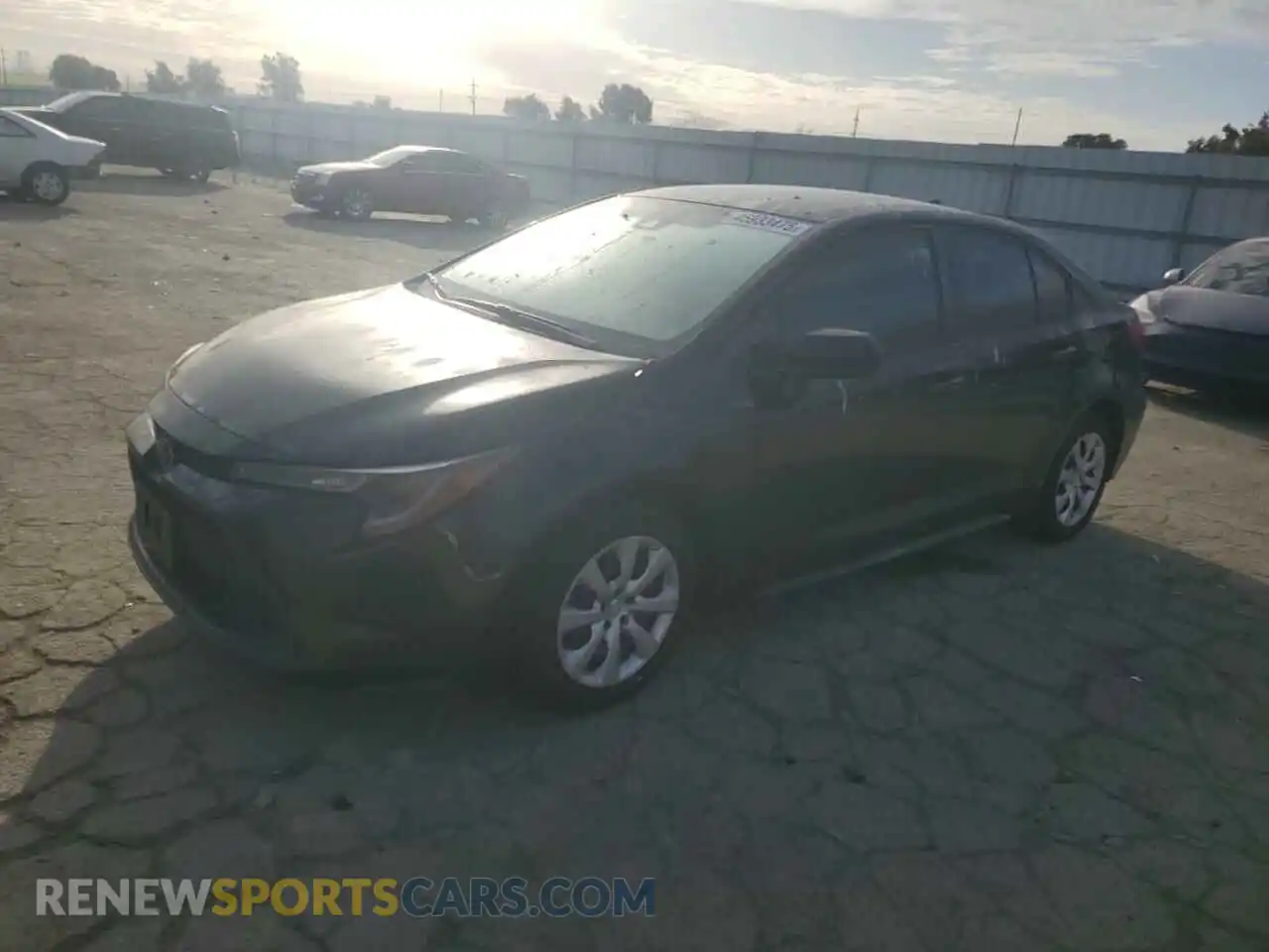 1 fotografías del automóvil dañado JTDEPMAE2MJ141882 TOYOTA COROLLA 2021