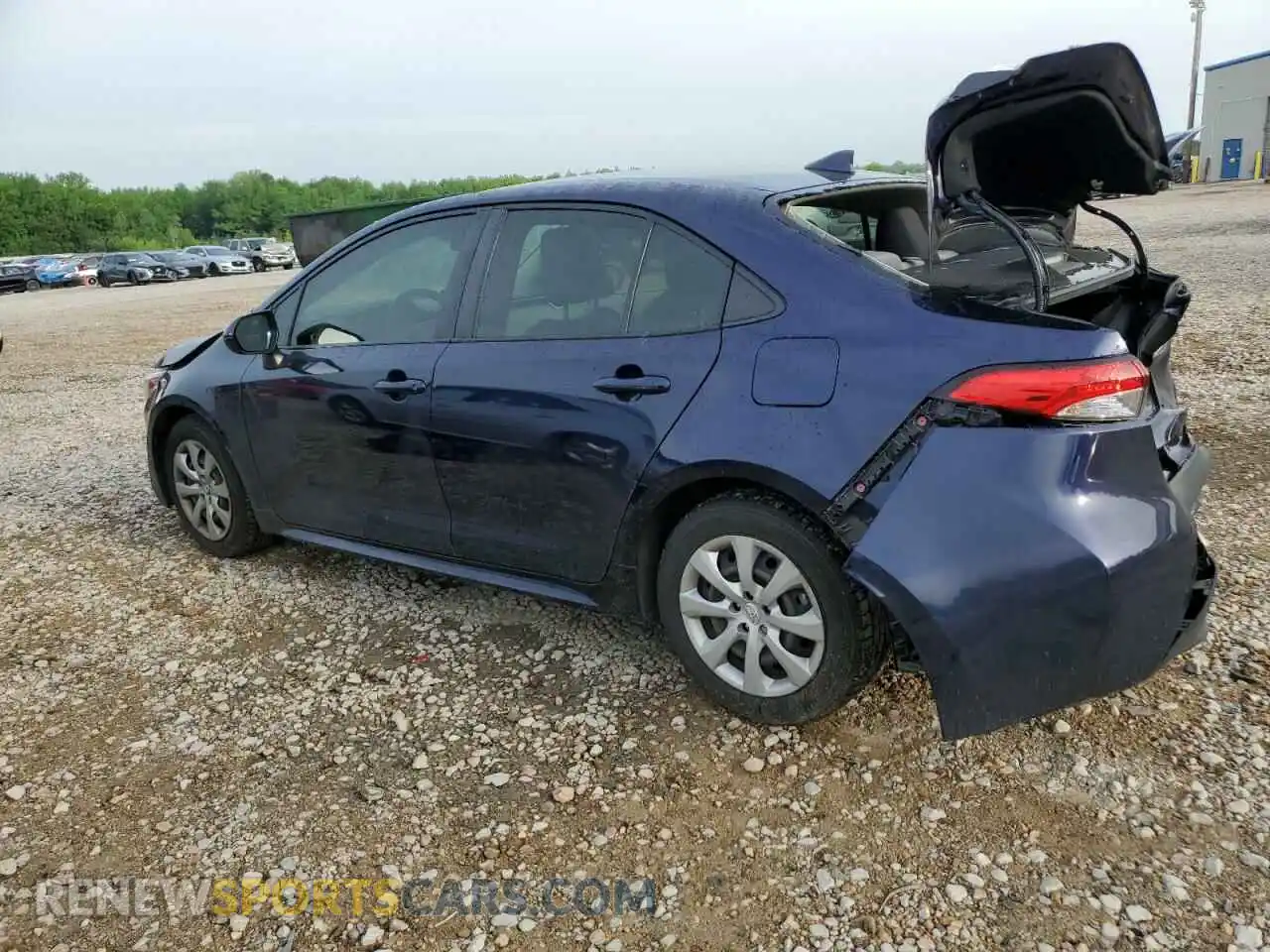 2 Photograph of a damaged car JTDEPMAE2MJ142384 TOYOTA COROLLA 2021