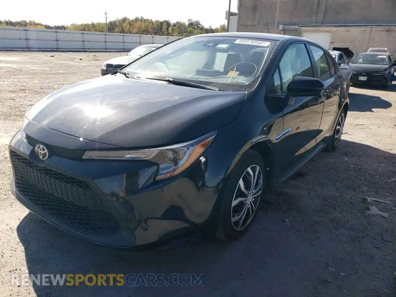 2 Photograph of a damaged car JTDEPMAE2MJ145012 TOYOTA COROLLA 2021