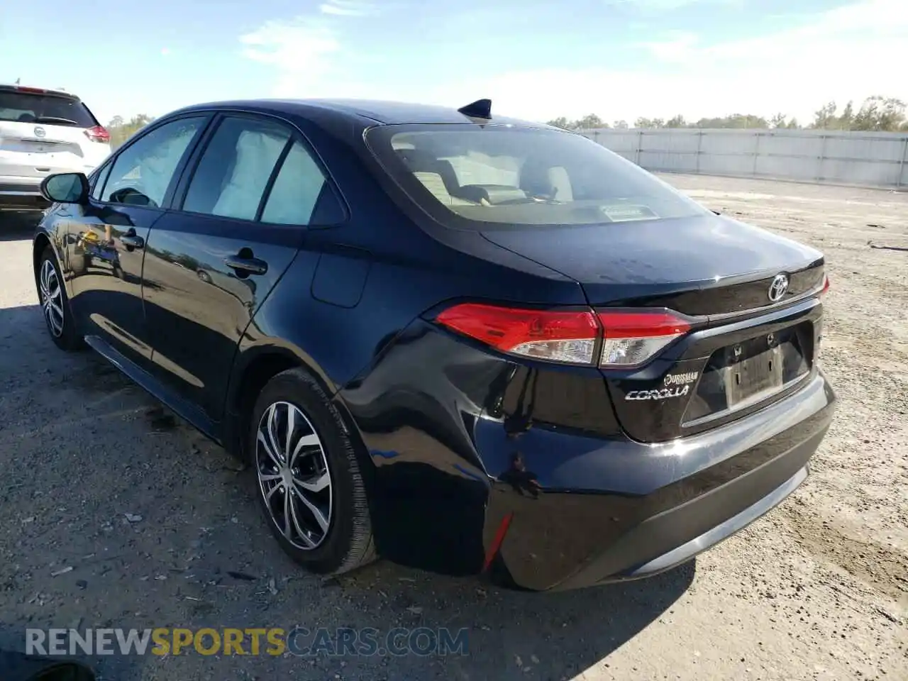 3 Photograph of a damaged car JTDEPMAE2MJ145012 TOYOTA COROLLA 2021