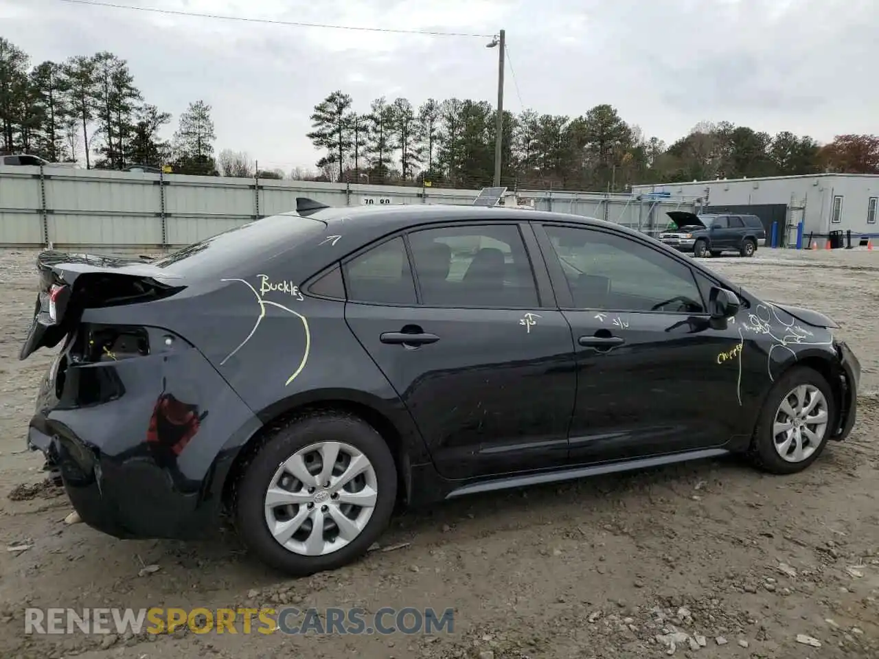 3 Photograph of a damaged car JTDEPMAE2MJ145138 TOYOTA COROLLA 2021