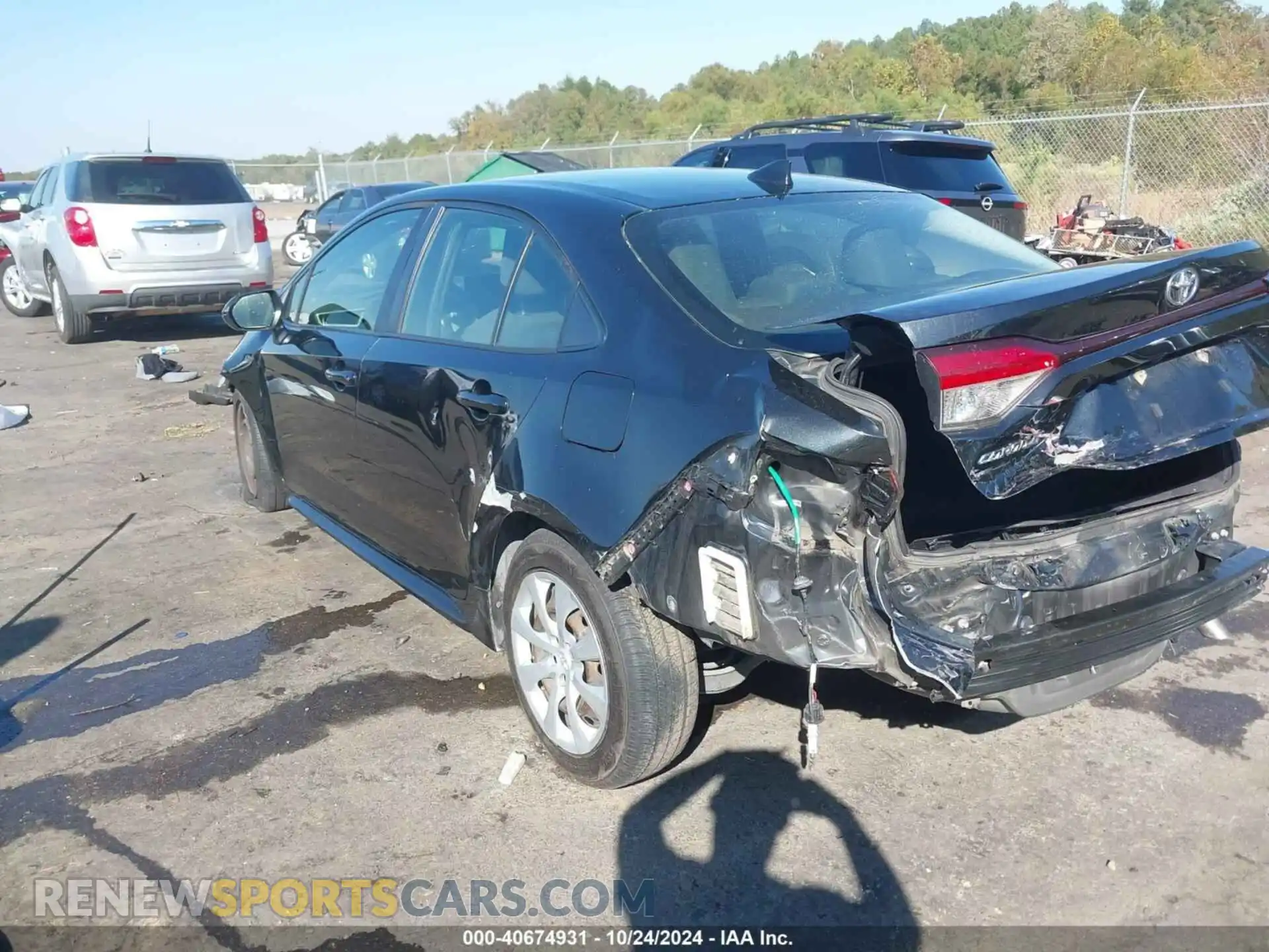 3 Photograph of a damaged car JTDEPMAE2MJ152509 TOYOTA COROLLA 2021