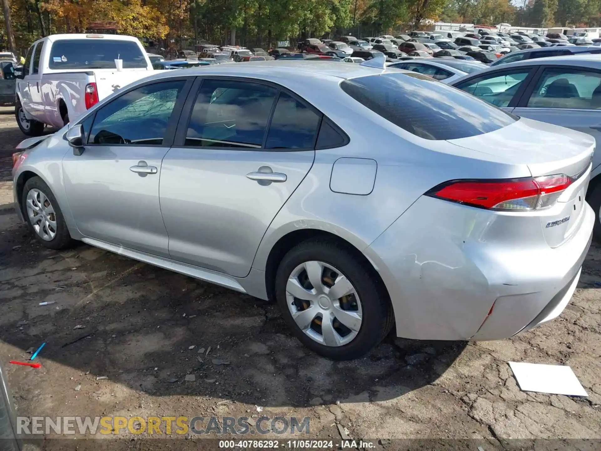 3 Photograph of a damaged car JTDEPMAE2MJ155197 TOYOTA COROLLA 2021
