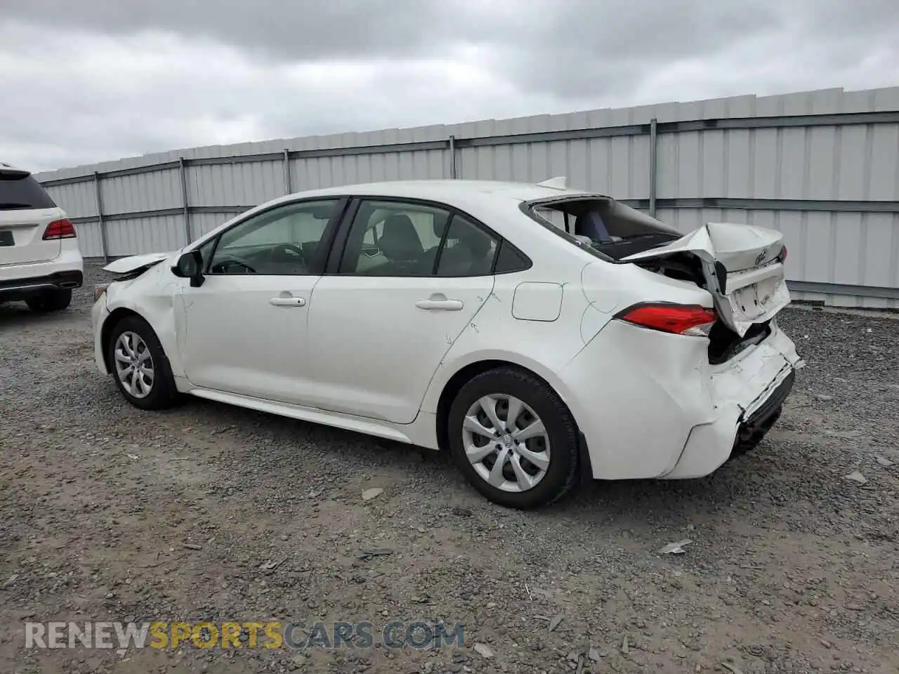 2 Photograph of a damaged car JTDEPMAE2MJ158956 TOYOTA COROLLA 2021