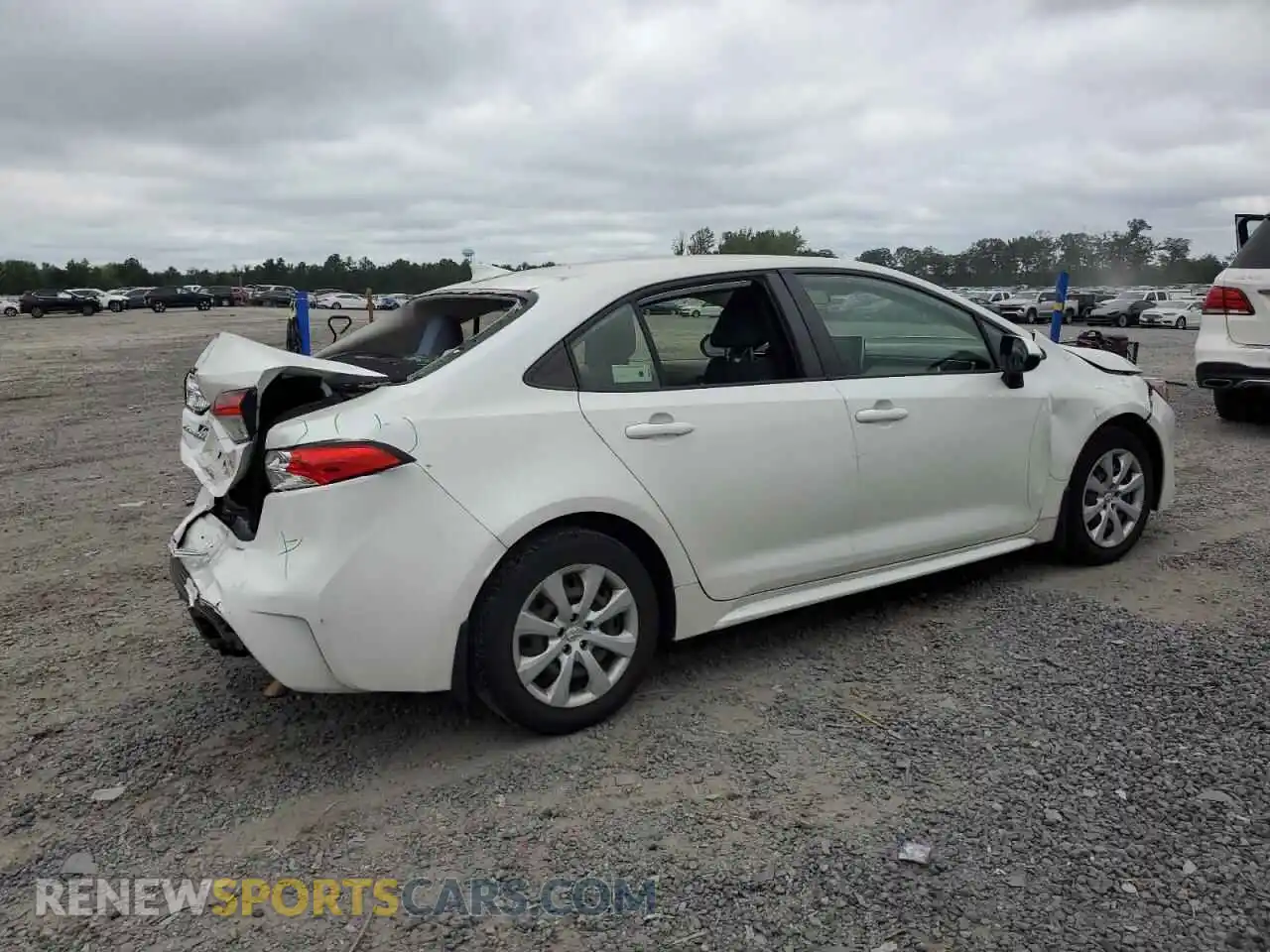 3 Photograph of a damaged car JTDEPMAE2MJ158956 TOYOTA COROLLA 2021