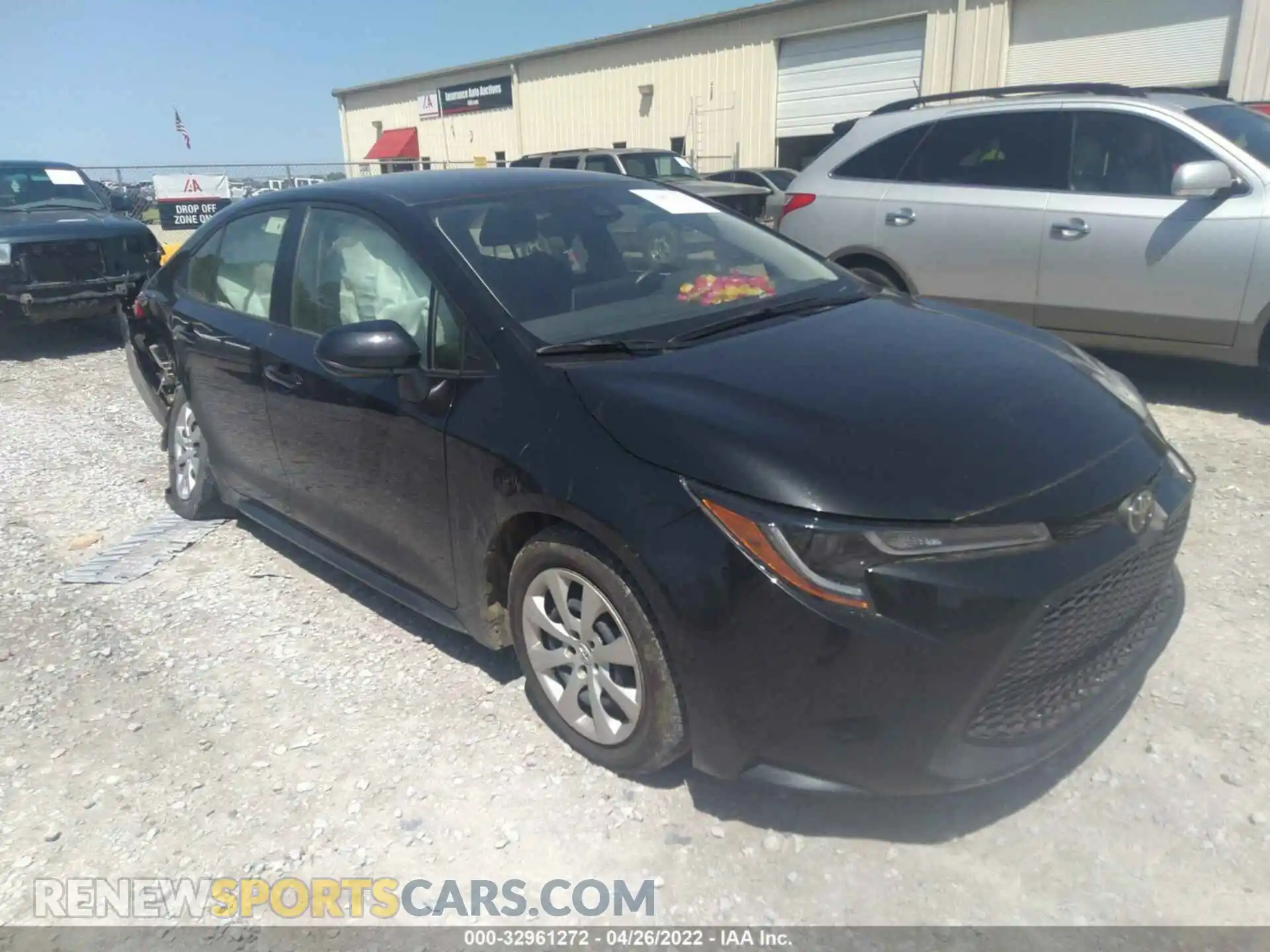 1 Photograph of a damaged car JTDEPMAE2MJ159380 TOYOTA COROLLA 2021