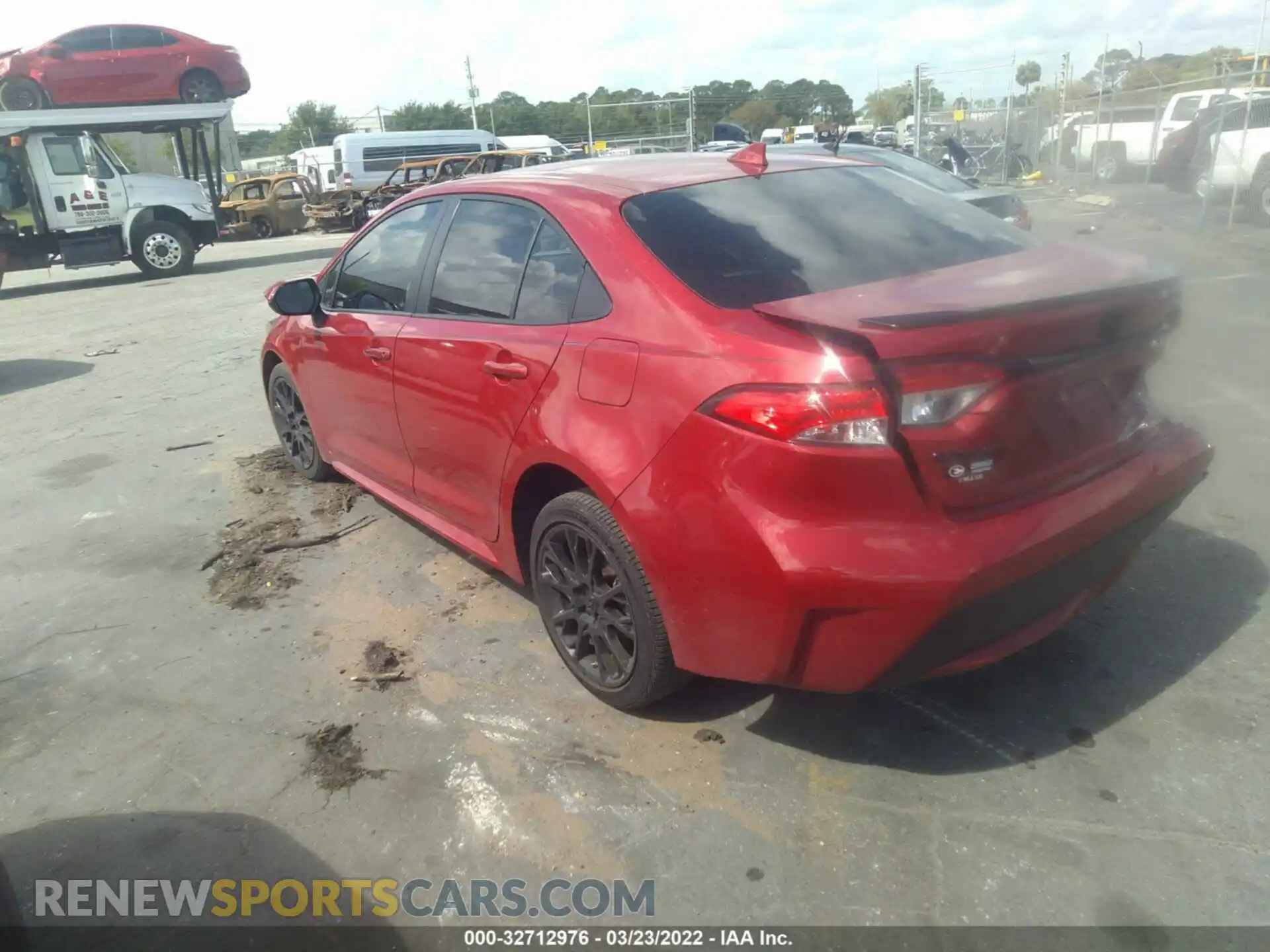 3 fotografías del automóvil dañado JTDEPMAE2MJ159671 TOYOTA COROLLA 2021