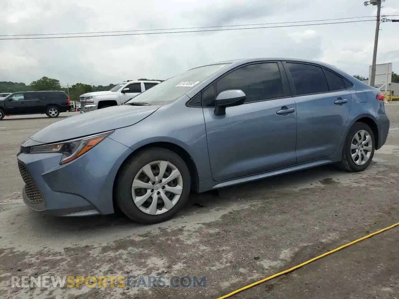 1 Photograph of a damaged car JTDEPMAE2MJ160111 TOYOTA COROLLA 2021