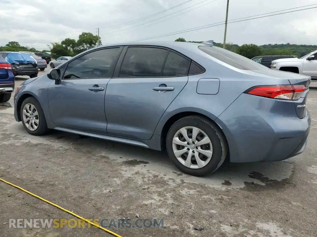 2 Photograph of a damaged car JTDEPMAE2MJ160111 TOYOTA COROLLA 2021